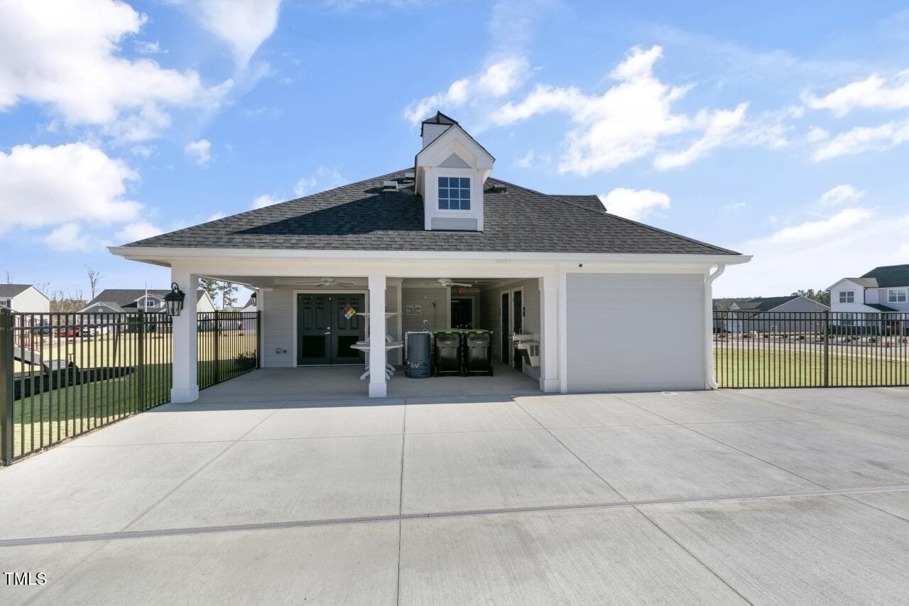 pool house with bathrooms - 171 Riverstone Drive, Fuquay Varina, NC 27526, Fuquay Varina