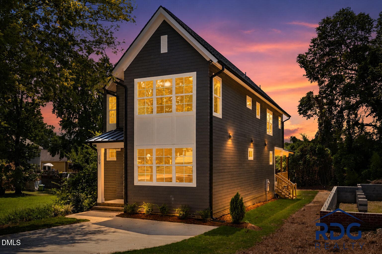 5_017_twilight - 109 Gilbert Avenue, Raleigh, NC 27603, Raleigh