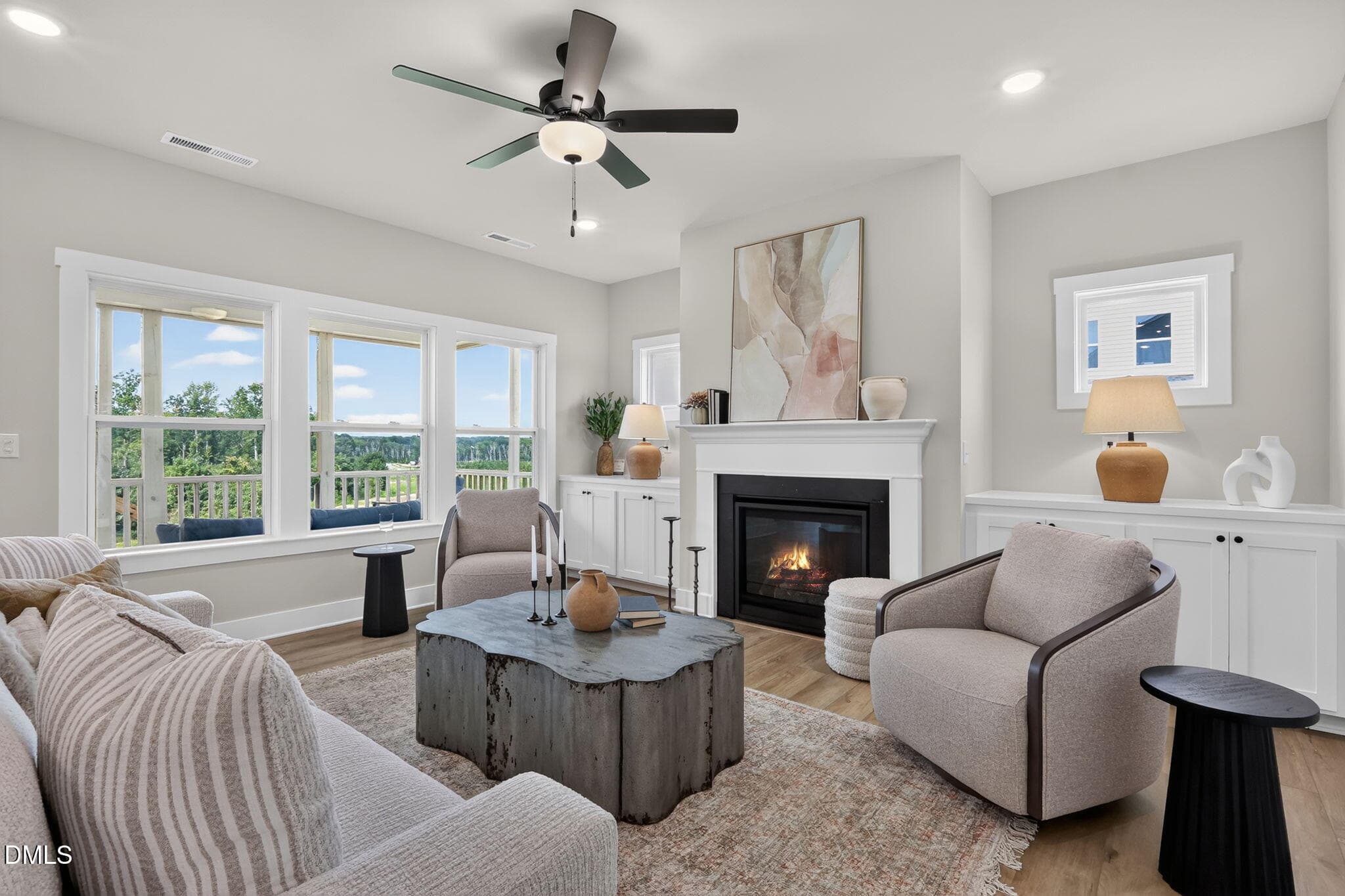 Living Room - Holly - 239 Sweetfern Lane, Zebulon, NC 27597