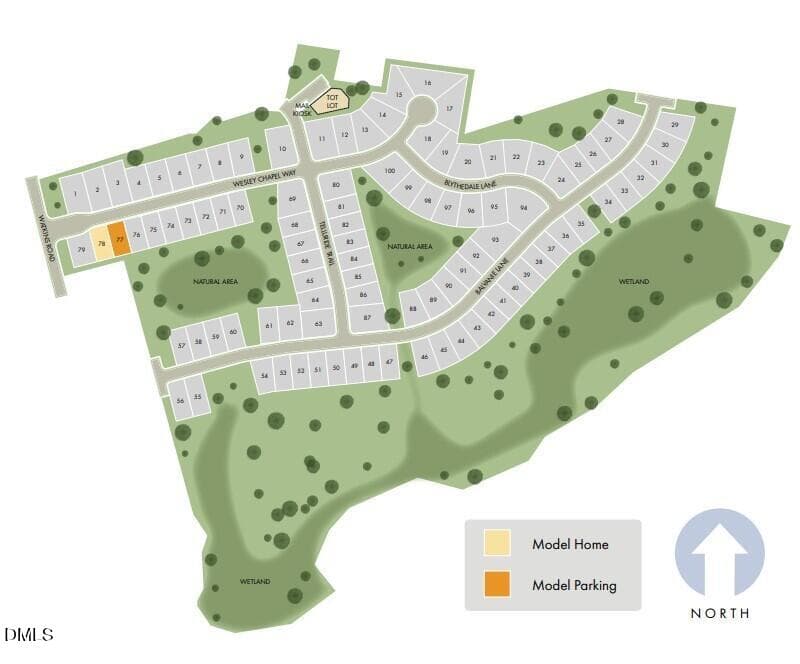 Site Map - 3505 Blythedale Lane, Raleigh, NC 27616, Raleigh