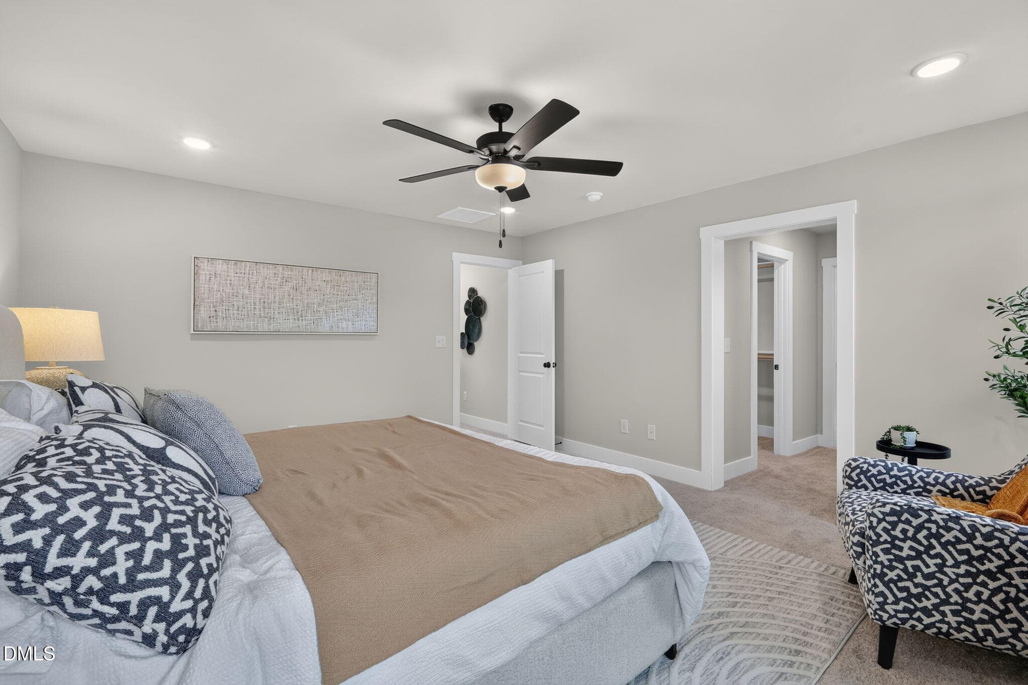 Owners Bedroom - 239 Sweetfern Lane, Zebulon, NC 27597