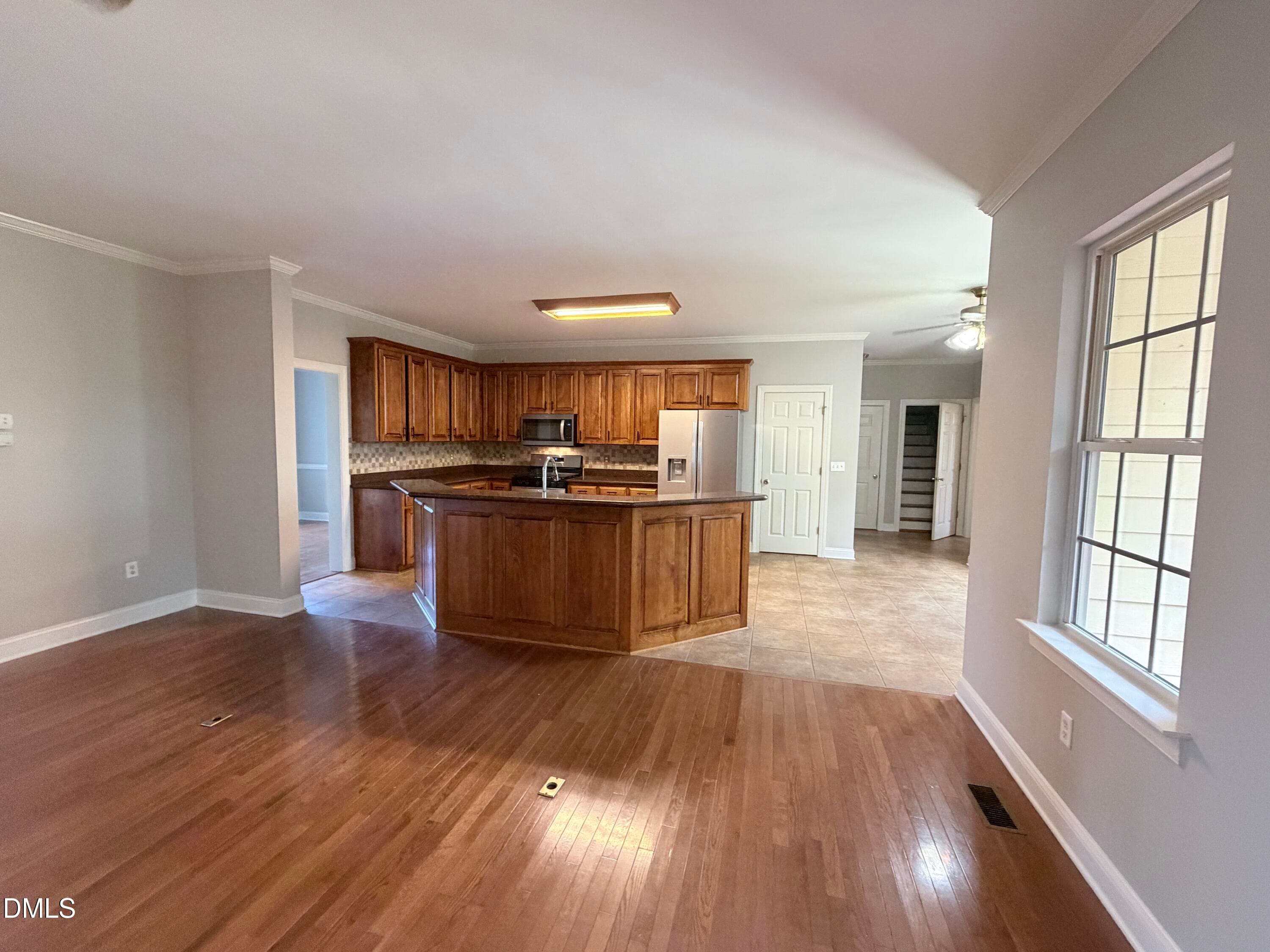 Open Living Room/ Kitchen - 606 Old Chestnut Crossing, Moncure, NC 27559