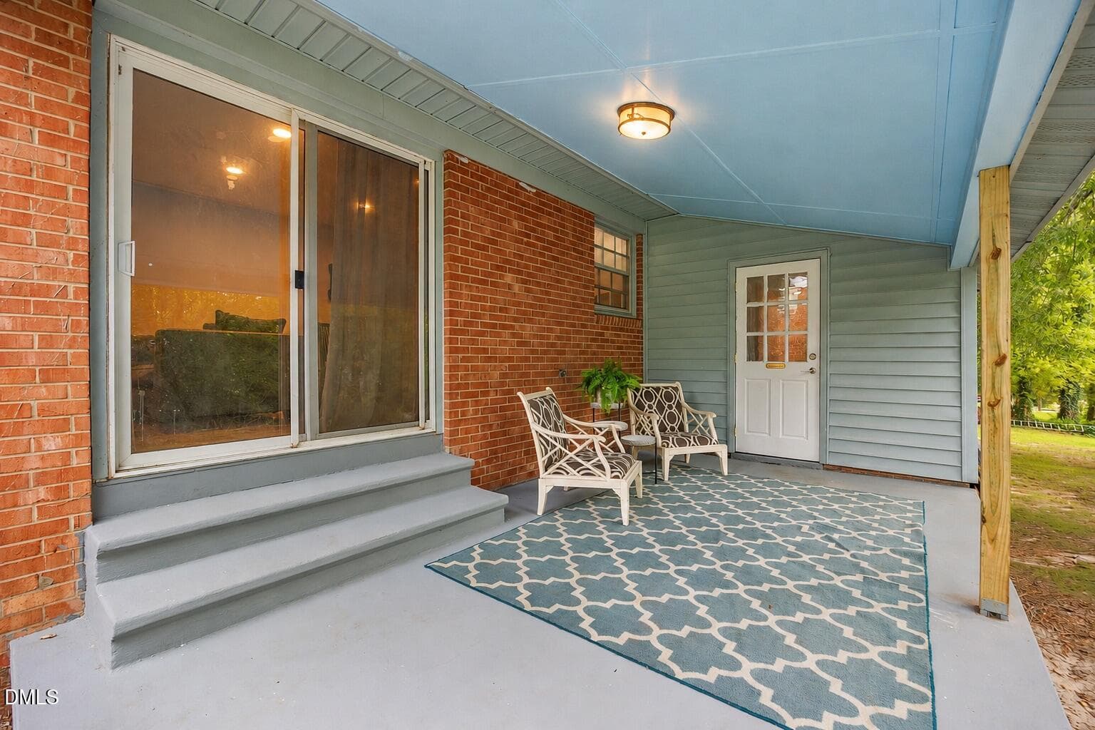 Covered Back porch - 820 Greenwich Street, Raleigh, NC 27610, Raleigh