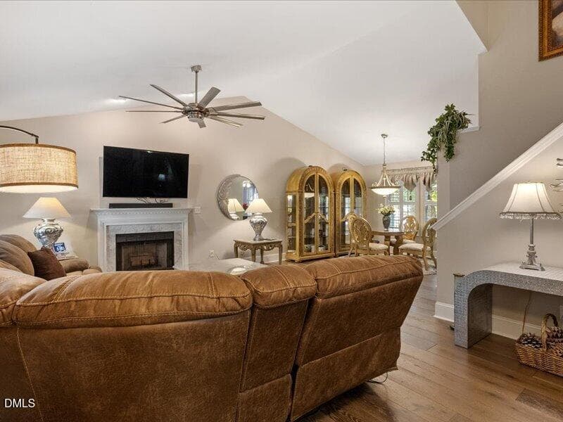 Living rm - 4028 Toccopola Street, Raleigh, NC 27604, Raleigh