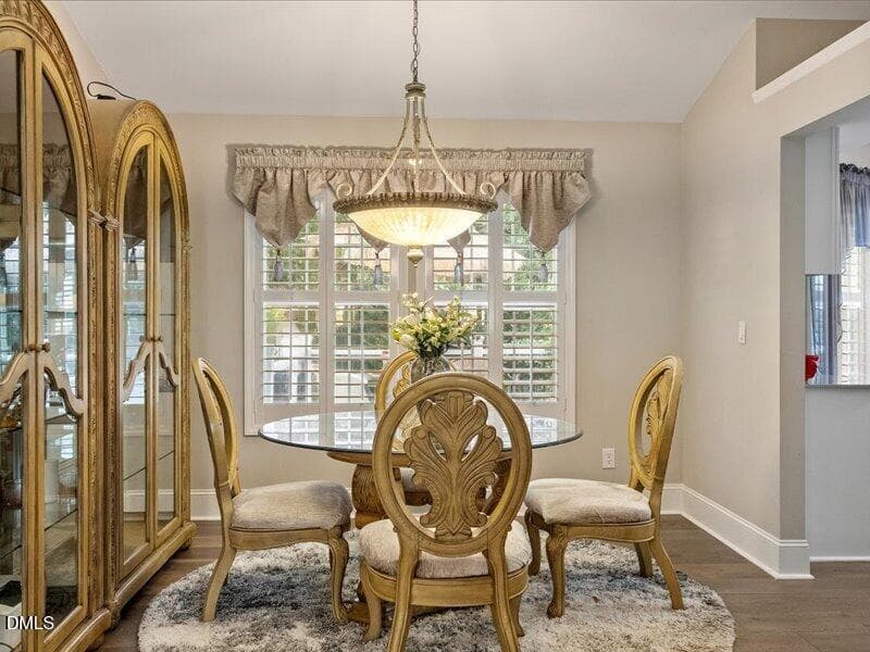 Dining Area - 4028 Toccopola Street, Raleigh, NC 27604, Raleigh