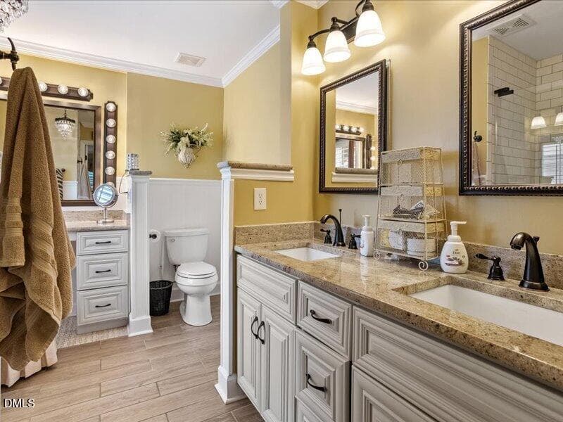 Primary Bath - 4028 Toccopola Street, Raleigh, NC 27604, Raleigh