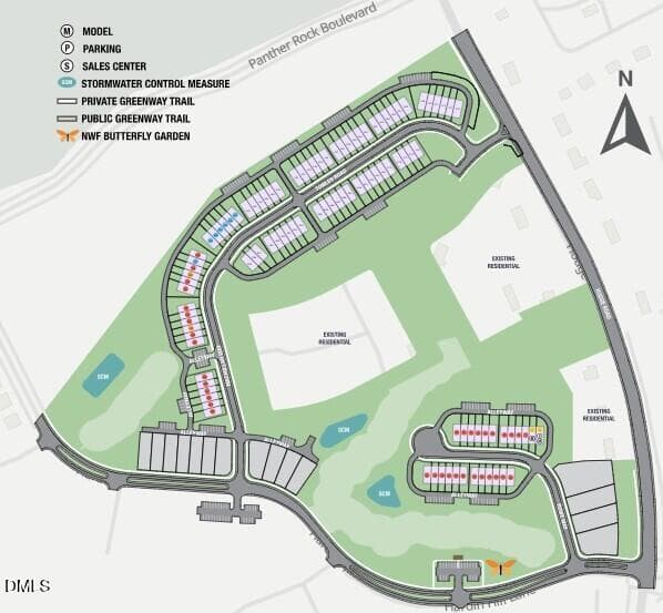 Silverstone Map - 580 Macmillan Way, Knightdale, NC 27545