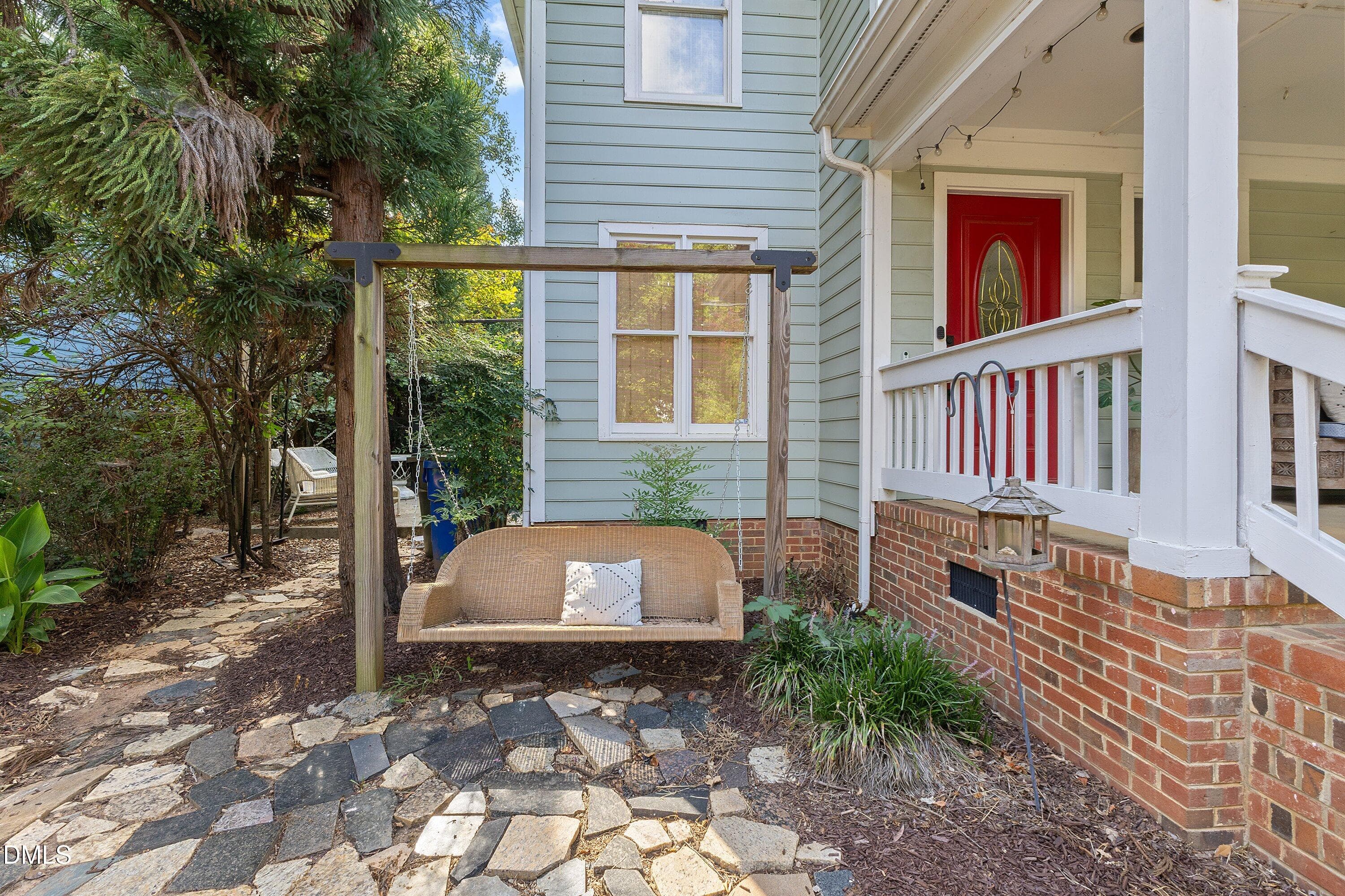 Side Stone Patio - 814 S Bloodworth Street, Raleigh, NC 27601, Raleigh