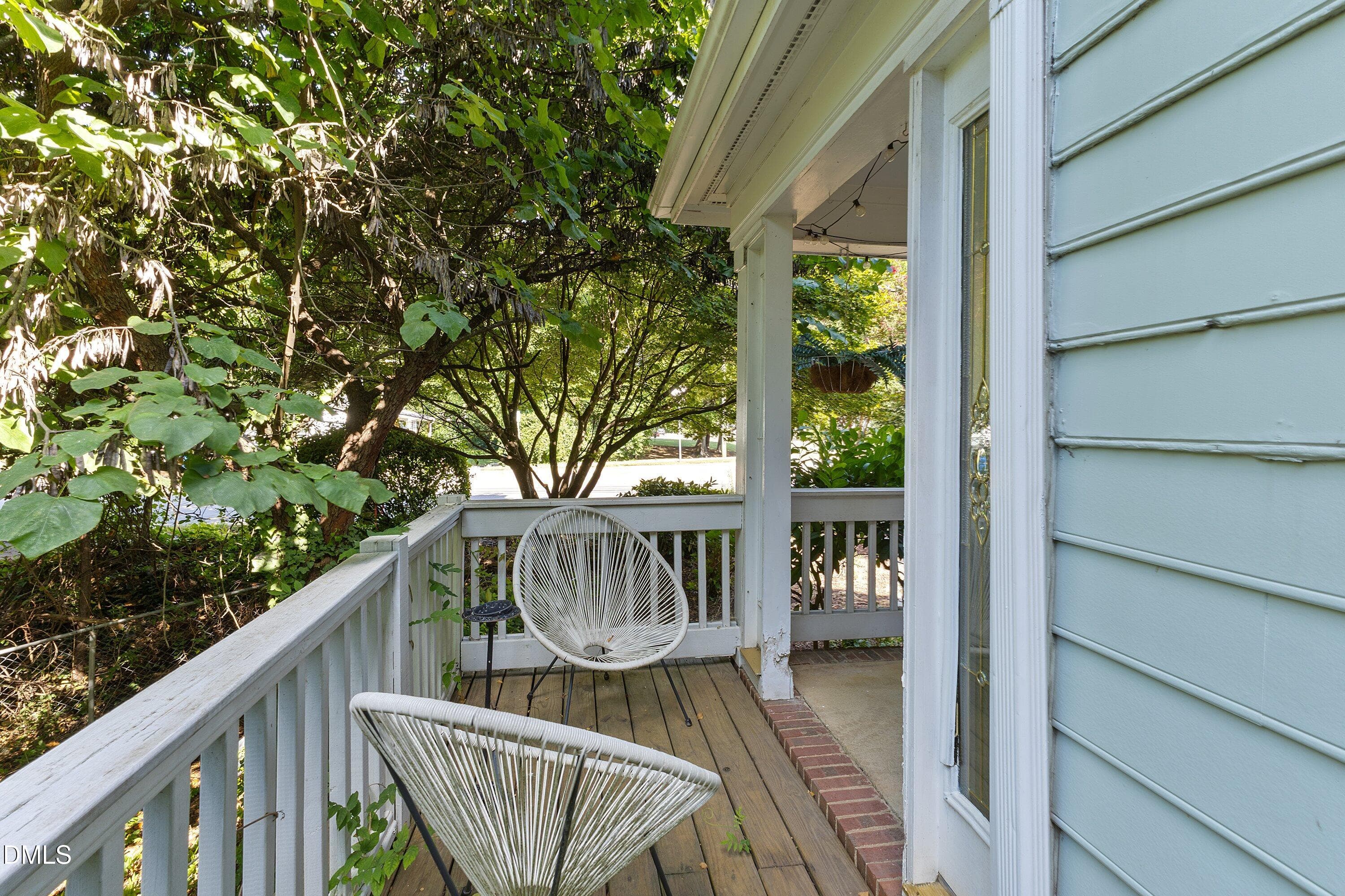 Side Deck - 814 S Bloodworth Street, Raleigh, NC 27601, Raleigh
