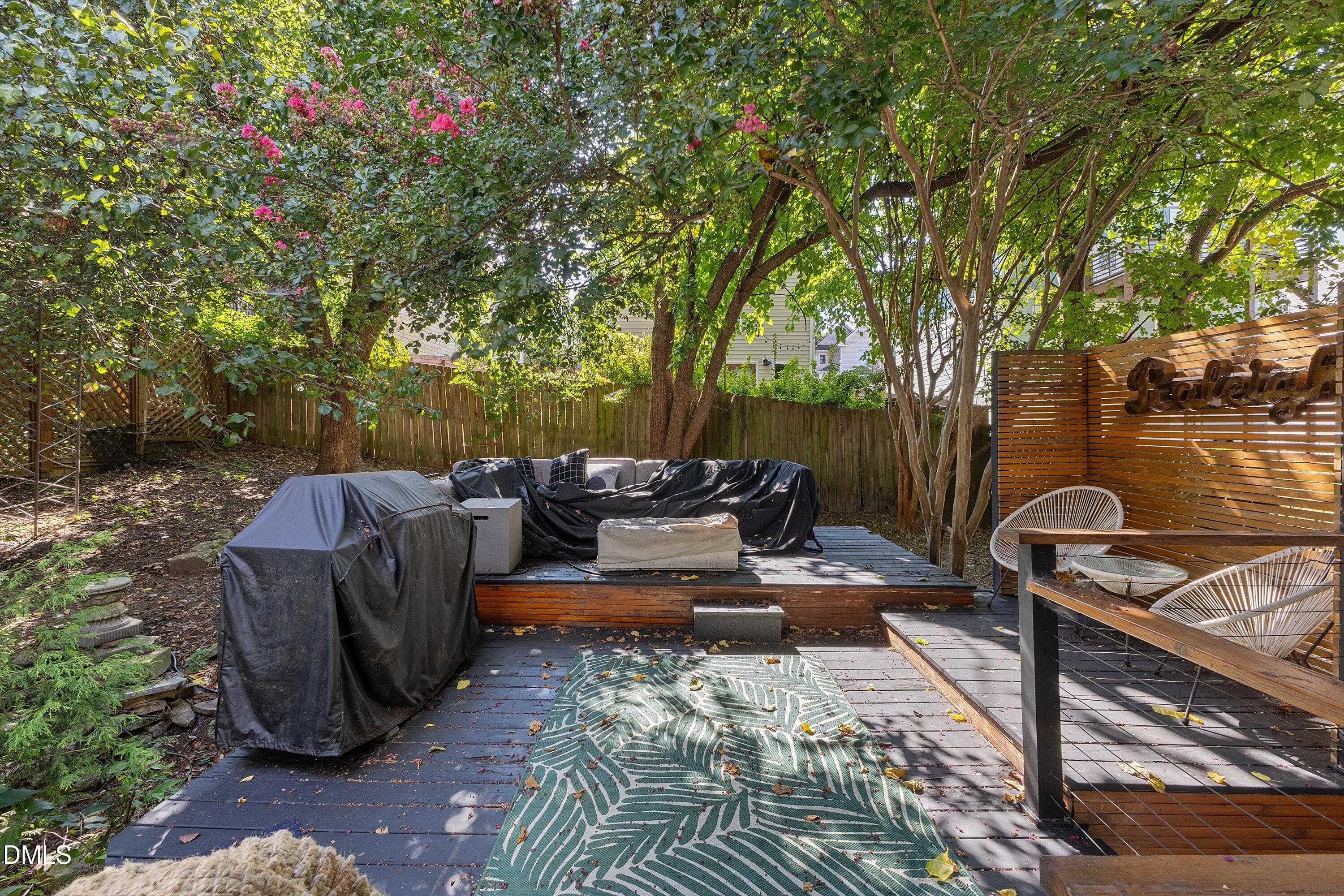 Rear Deck - 814 S Bloodworth Street, Raleigh, NC 27601, Raleigh