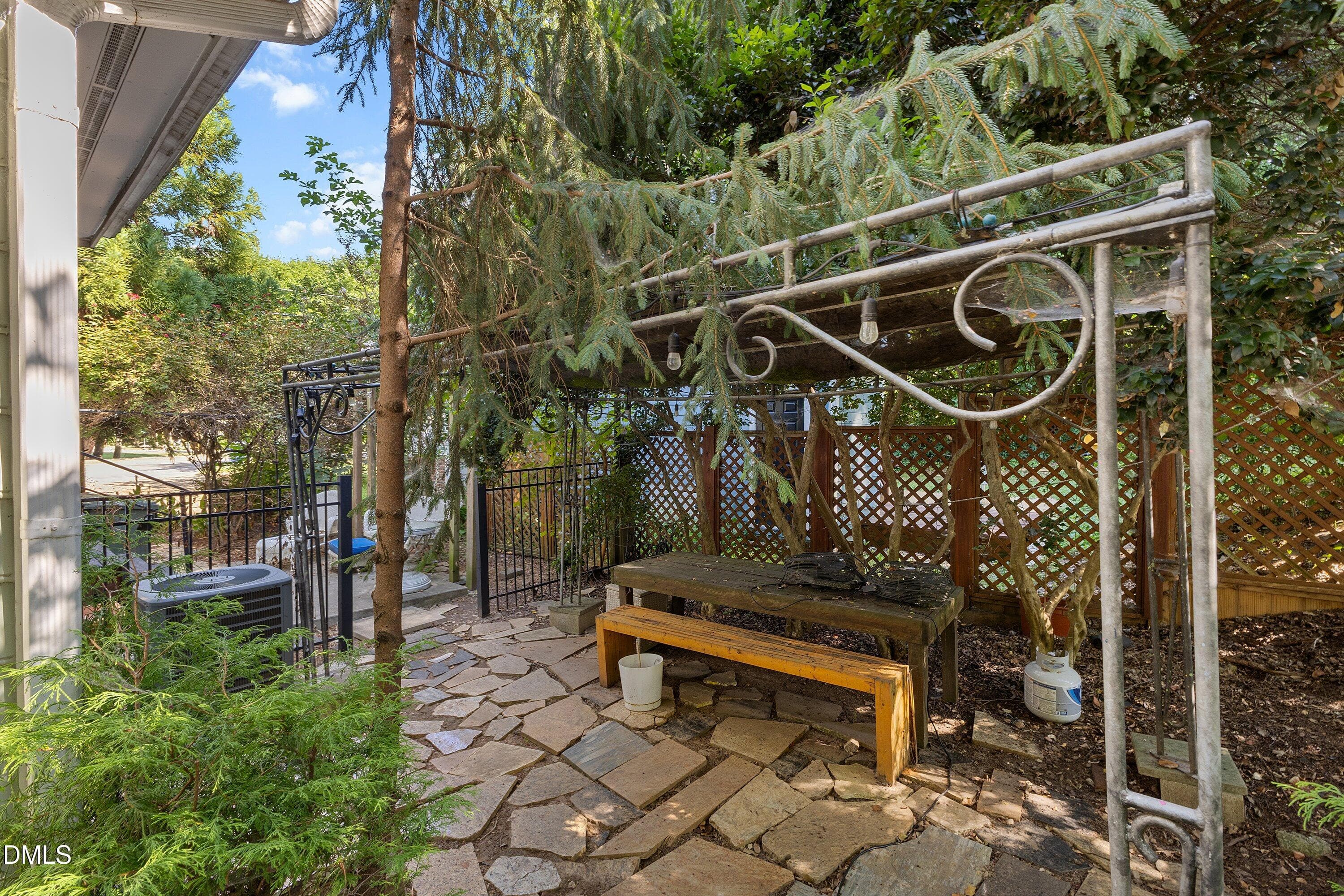 Stone Patio - 814 S Bloodworth Street, Raleigh, NC 27601, Raleigh