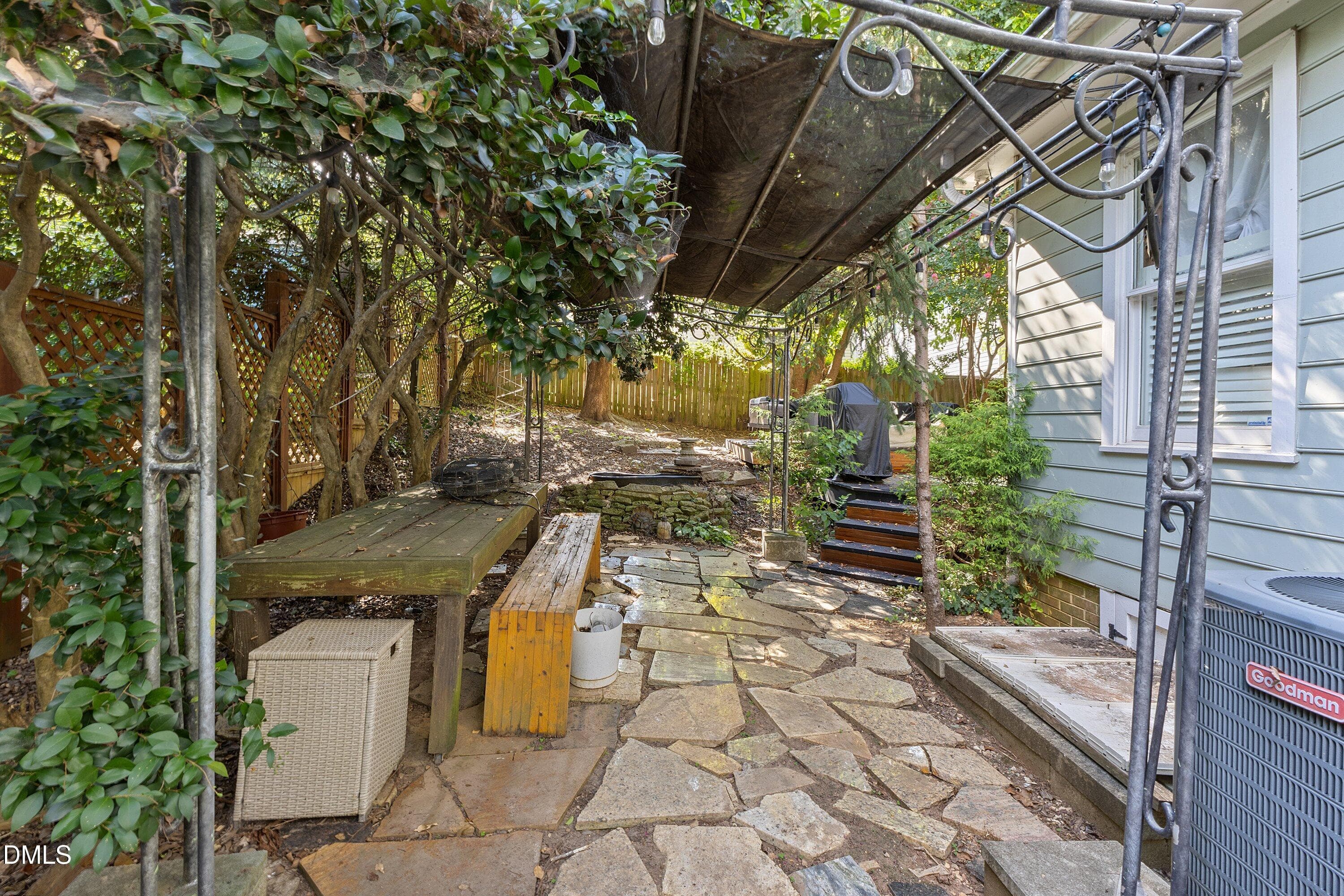 Stone Patio - 814 S Bloodworth Street, Raleigh, NC 27601, Raleigh