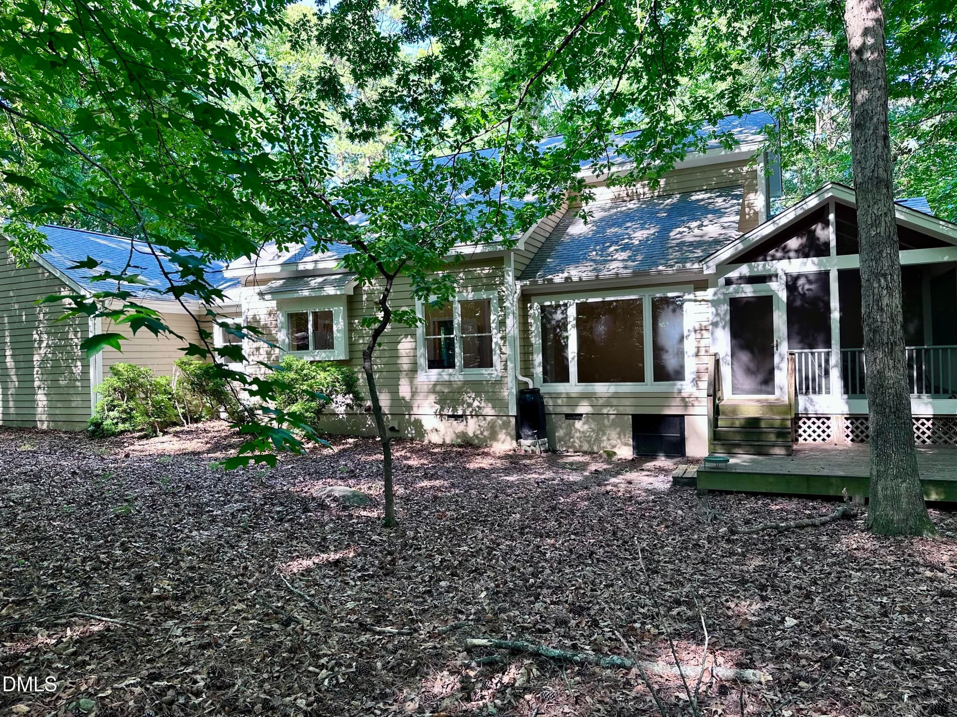 Back of Structure - 628 Spindlewood, Pittsboro, NC 27312