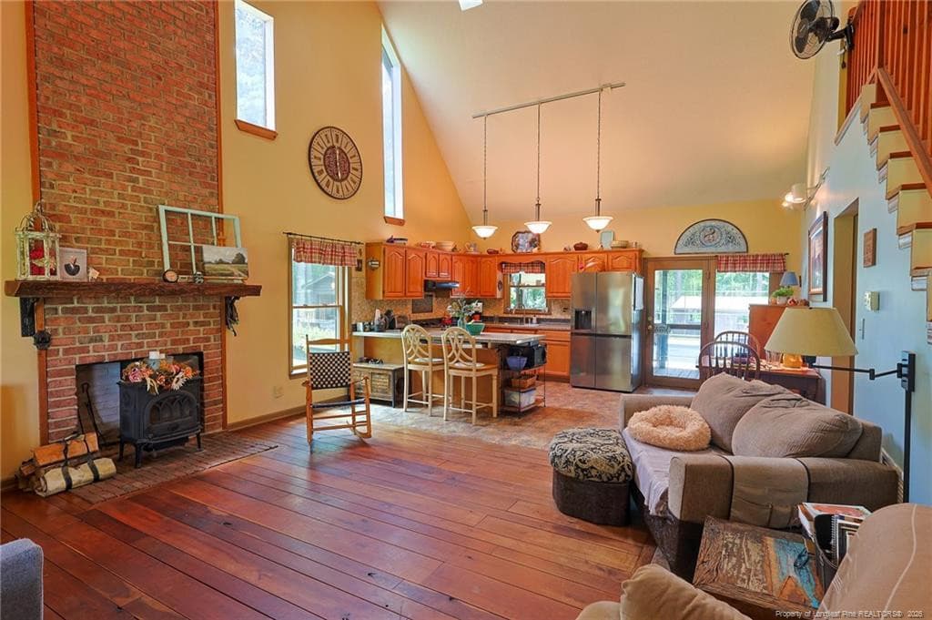 Living Room - 641 Sunridge Drive, Cameron, NC 28326