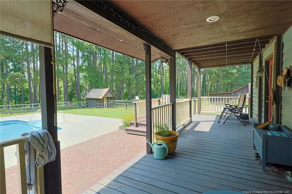 Back Porch - 641 Sunridge Drive, Cameron, NC 28326