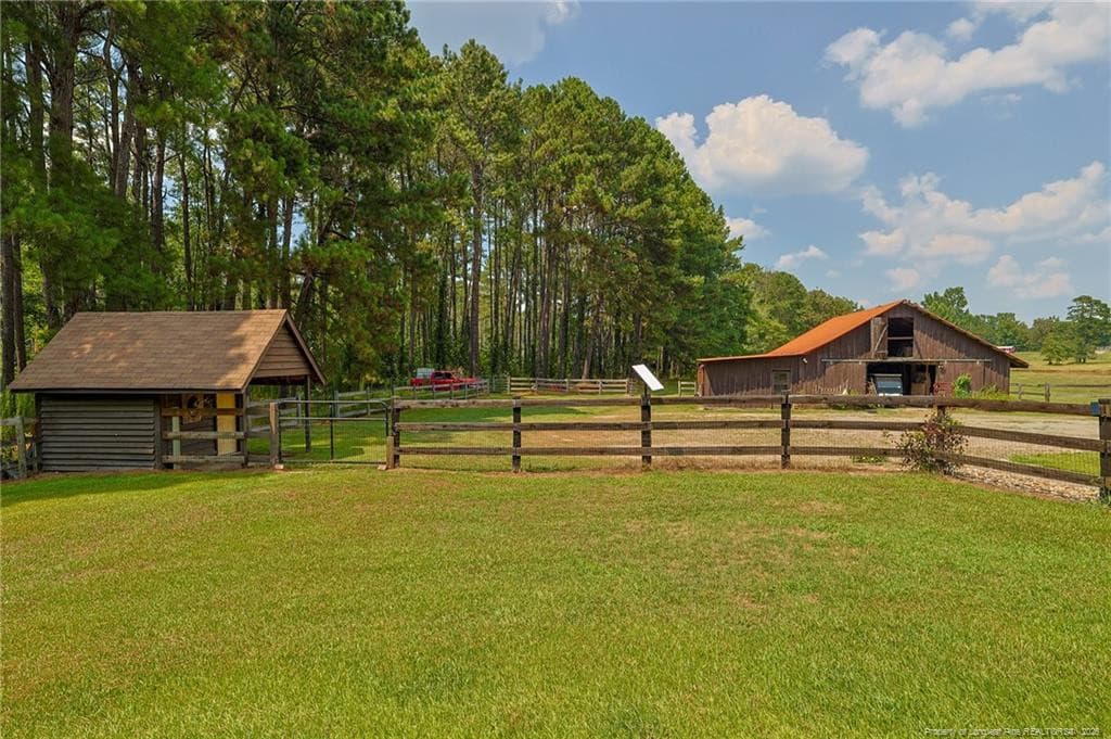 Rear Yard - 641 Sunridge Drive, Cameron, NC 28326