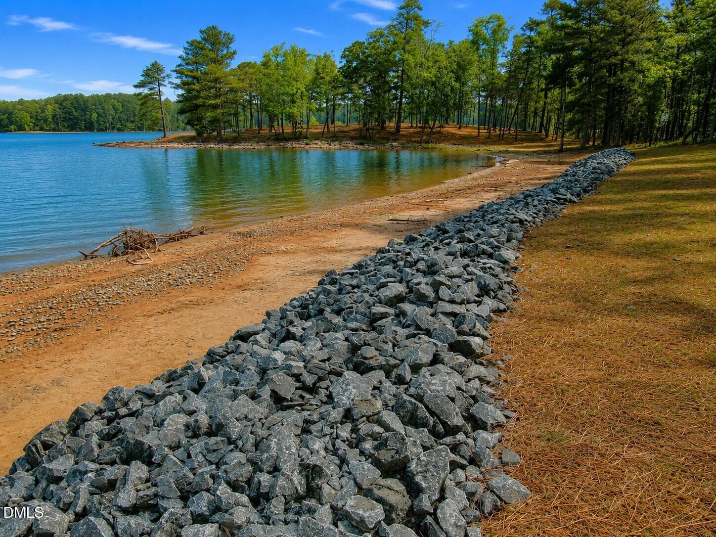 Lot 6 water line - 120 Shoreline Drive, Manson, NC 27553