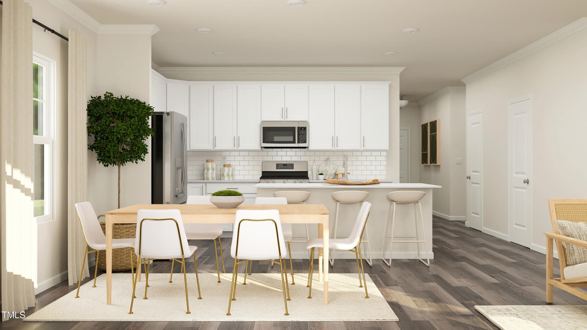 SUN_SaddleRidge_Rend_Morgan_Dining_2of2_ - 125 Tarnet Trail, Angier, NC 27501
