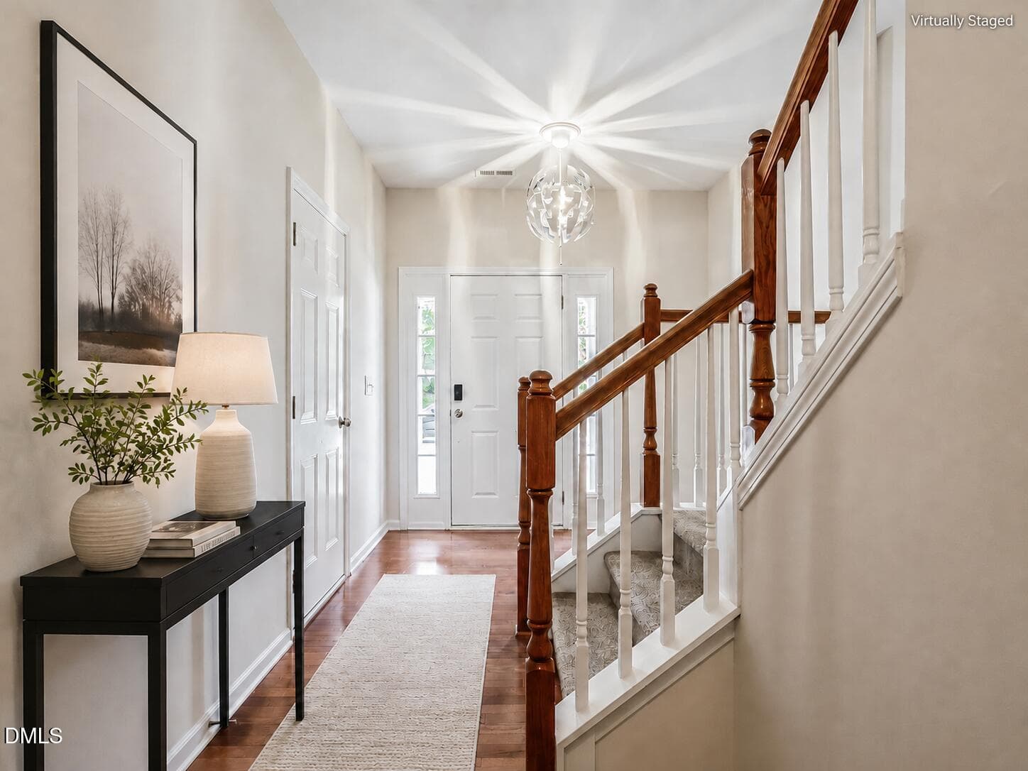 2 VS Foyer with watermark - 100 Gallent Hedge Trail, Apex, NC 27539