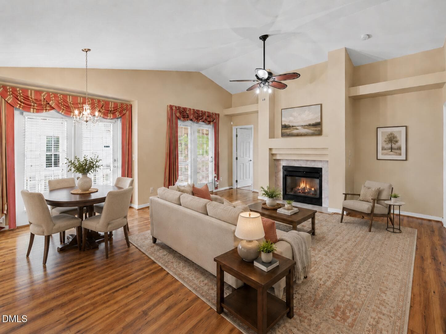 VirtuallyStagedGreatRoom - 3 Sawmill Lane, Durham, NC 27712, Durham
