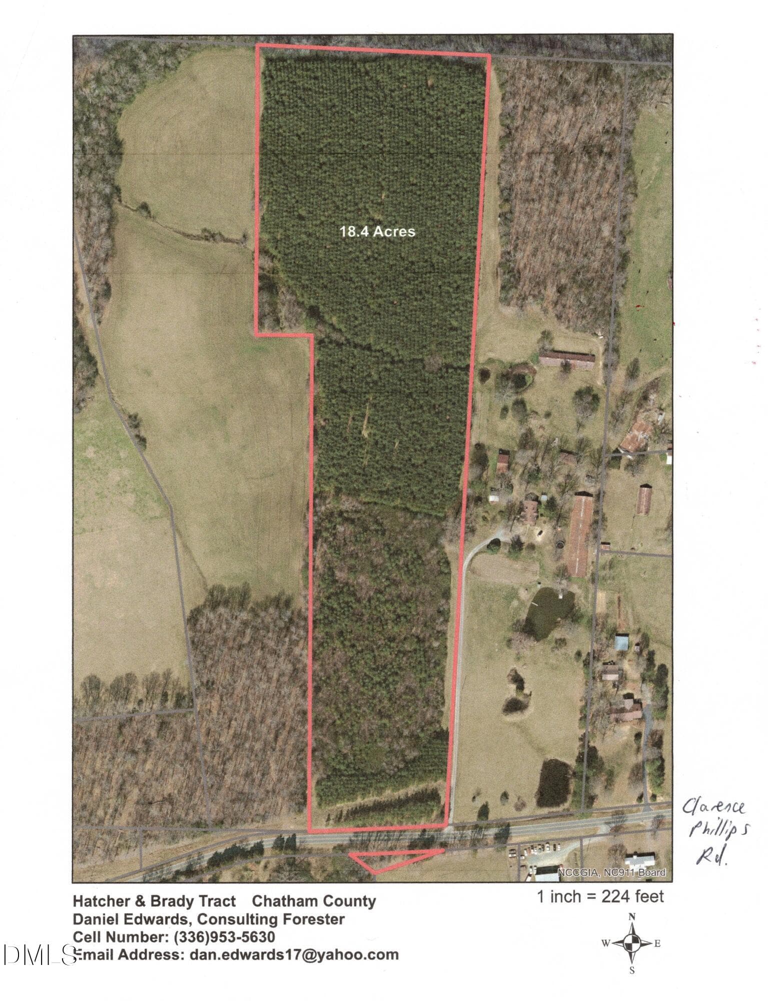 850 Clarence Phillips Road, Bennett, NC 27208