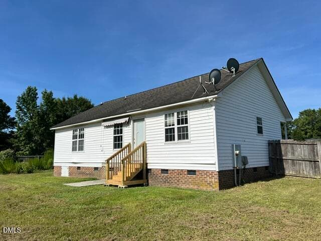 Back of house - 107 Copper Stone Street, Smithfield, NC 27577