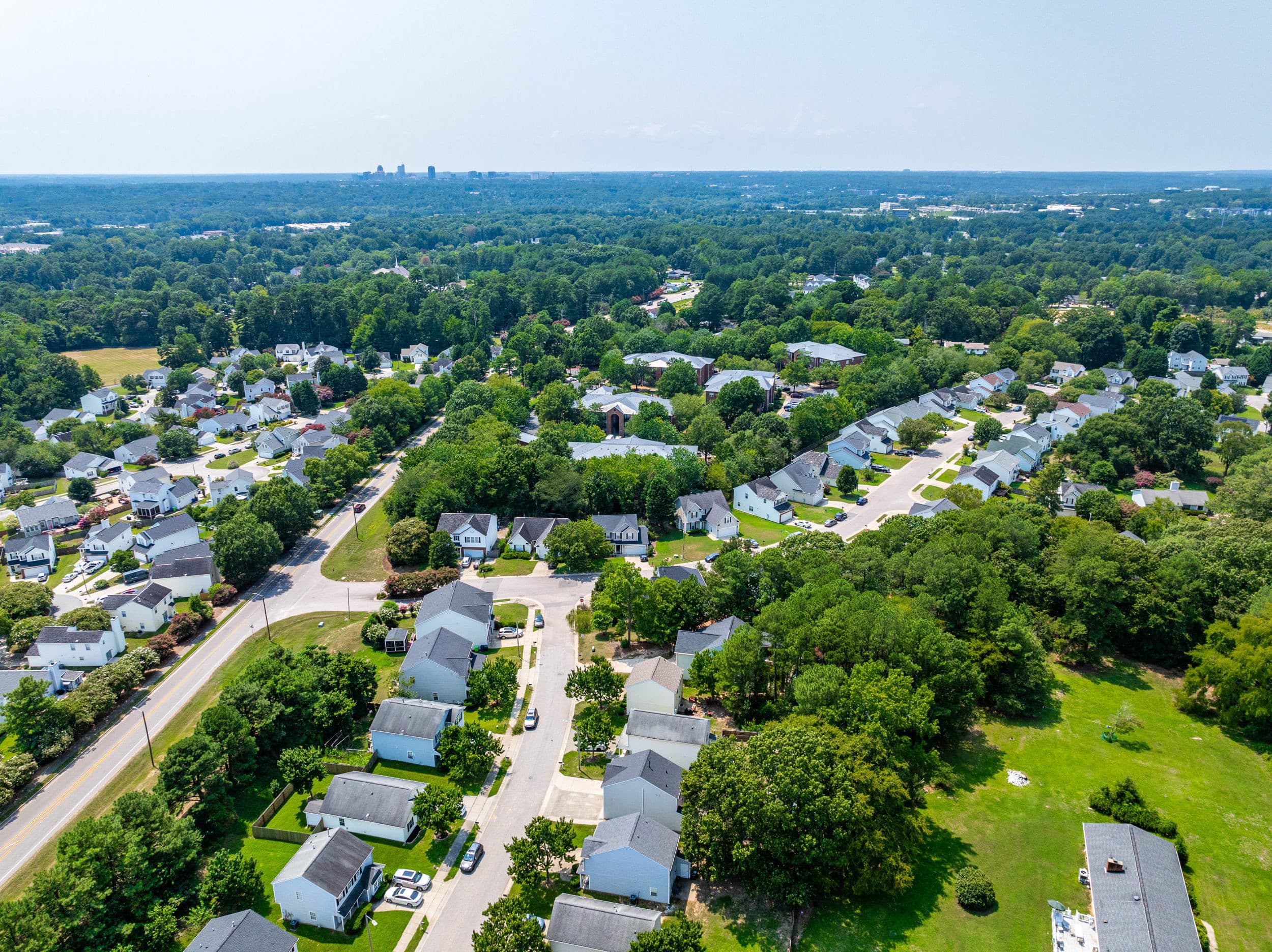06_aerial-raleigh-skyline.jpg - 4121 Tensity Drive, Raleigh, NC 27604, Raleigh