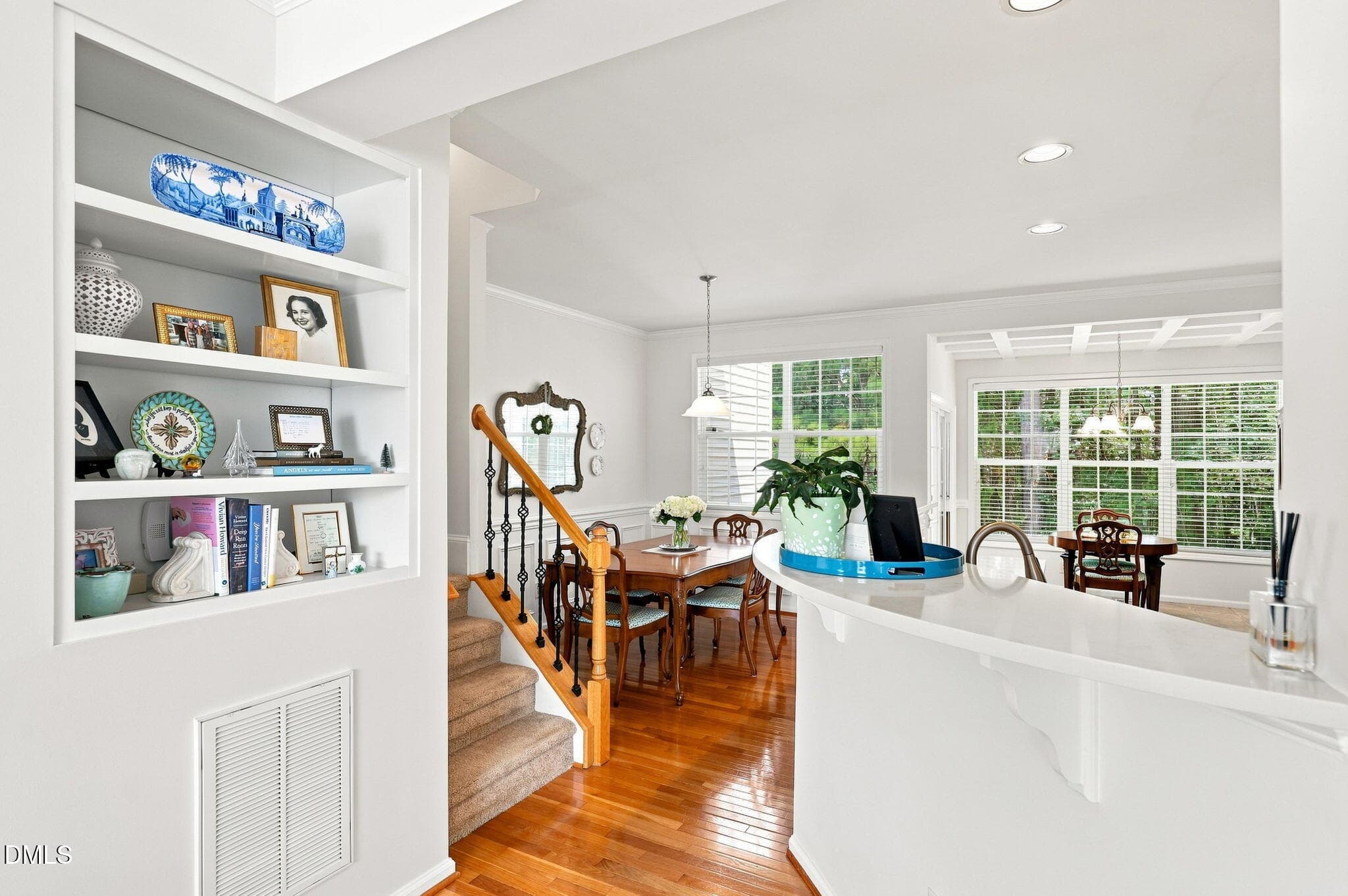 Family Rm Built-in Shelving - 8146 Upper Lake Drive, Raleigh, NC 27615, Raleigh