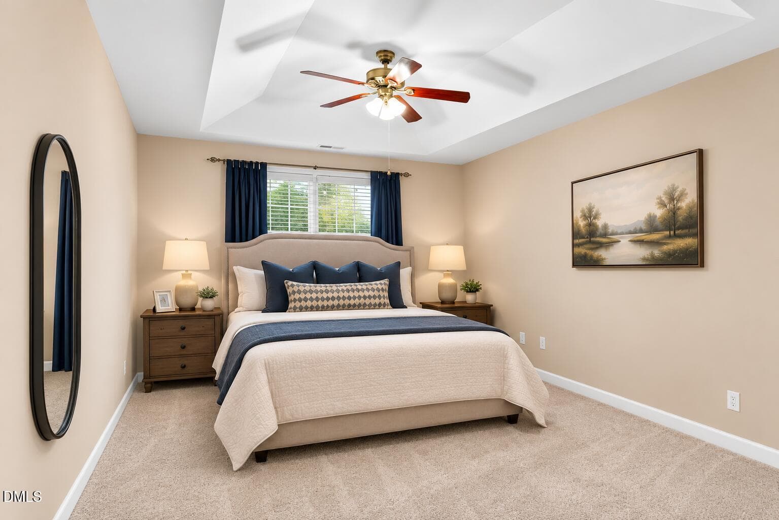 primary bedroom - 6001 Four Townes Lane, Raleigh, NC 27616, Raleigh