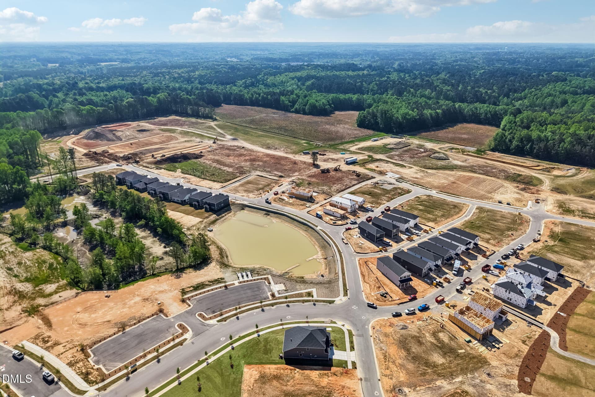 4 - Aerial - 5100 Cardinal Ridge Way, Wendell, NC 27591