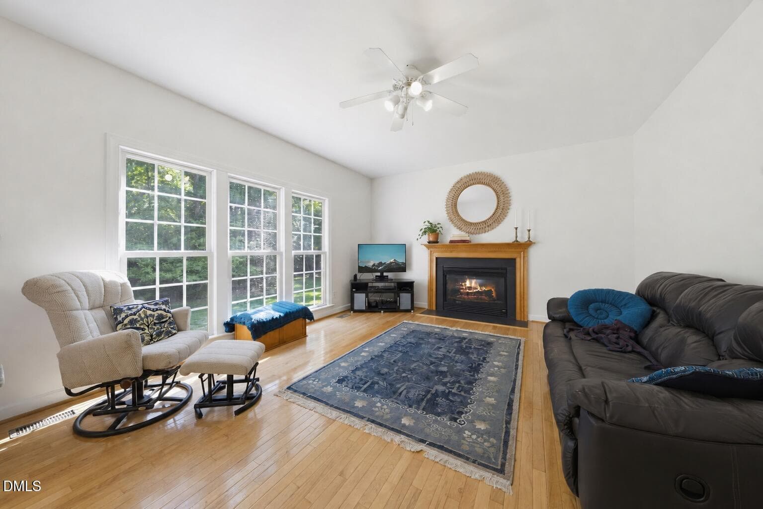 living room 1 - 4609 Moores Creek Road, Durham, NC 27705