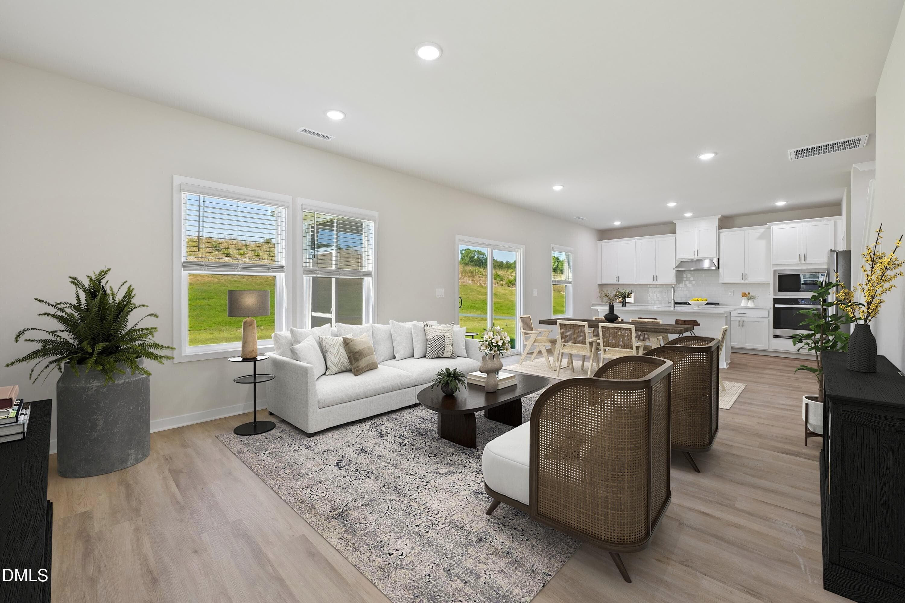 1 - Living Room - 5958 Fallowfield Lane, Raleigh, NC 27616, Raleigh