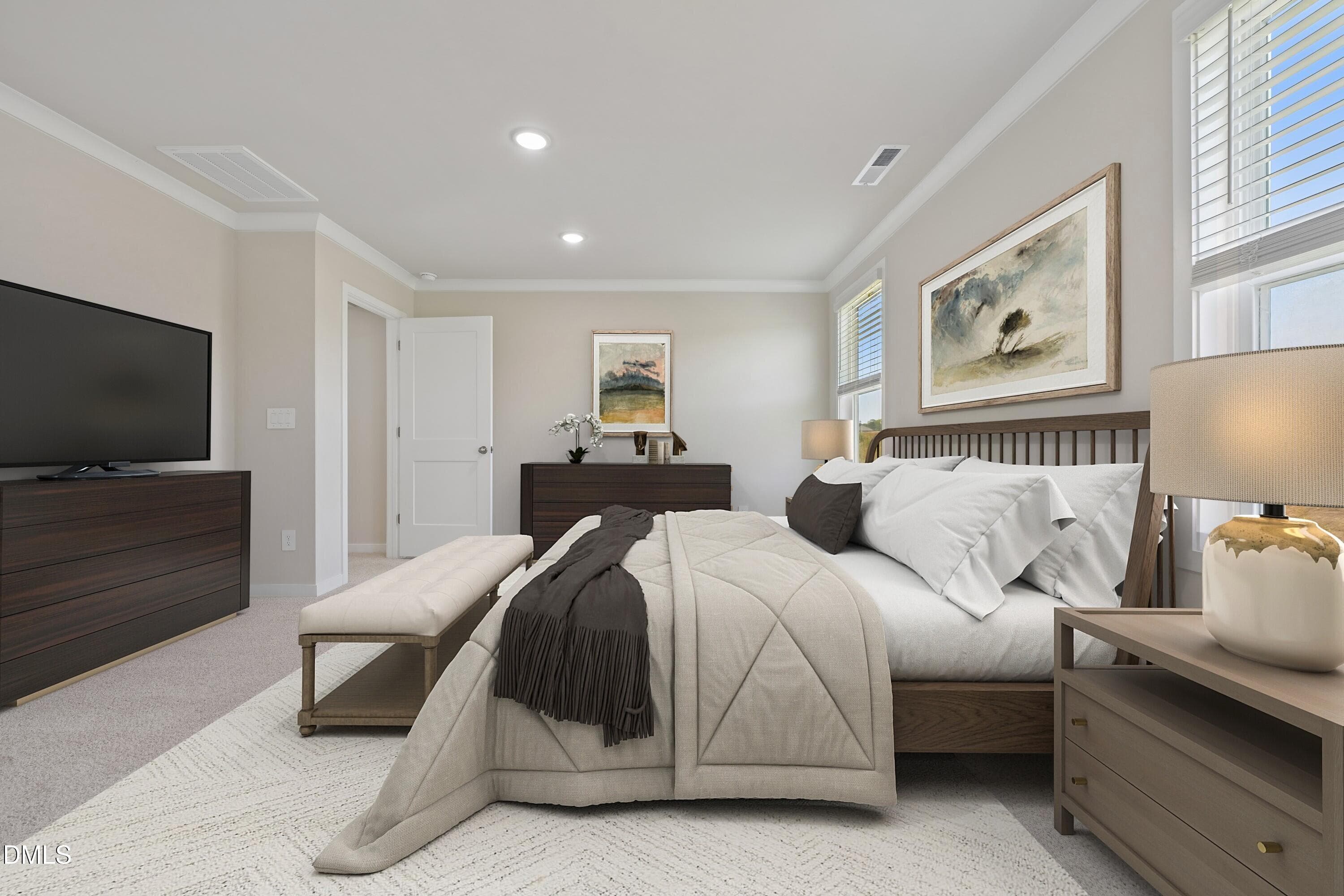 13 - Primary Suite - 5958 Fallowfield Lane, Raleigh, NC 27616, Raleigh
