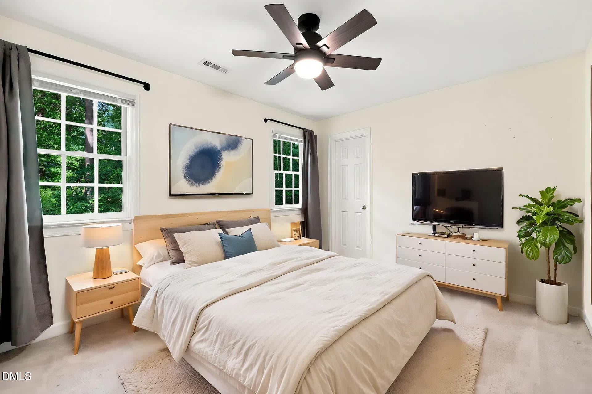 Bedroom 3 (Virtually Staged) - 6104 King Croydon Court, Raleigh, NC 27603, Raleigh