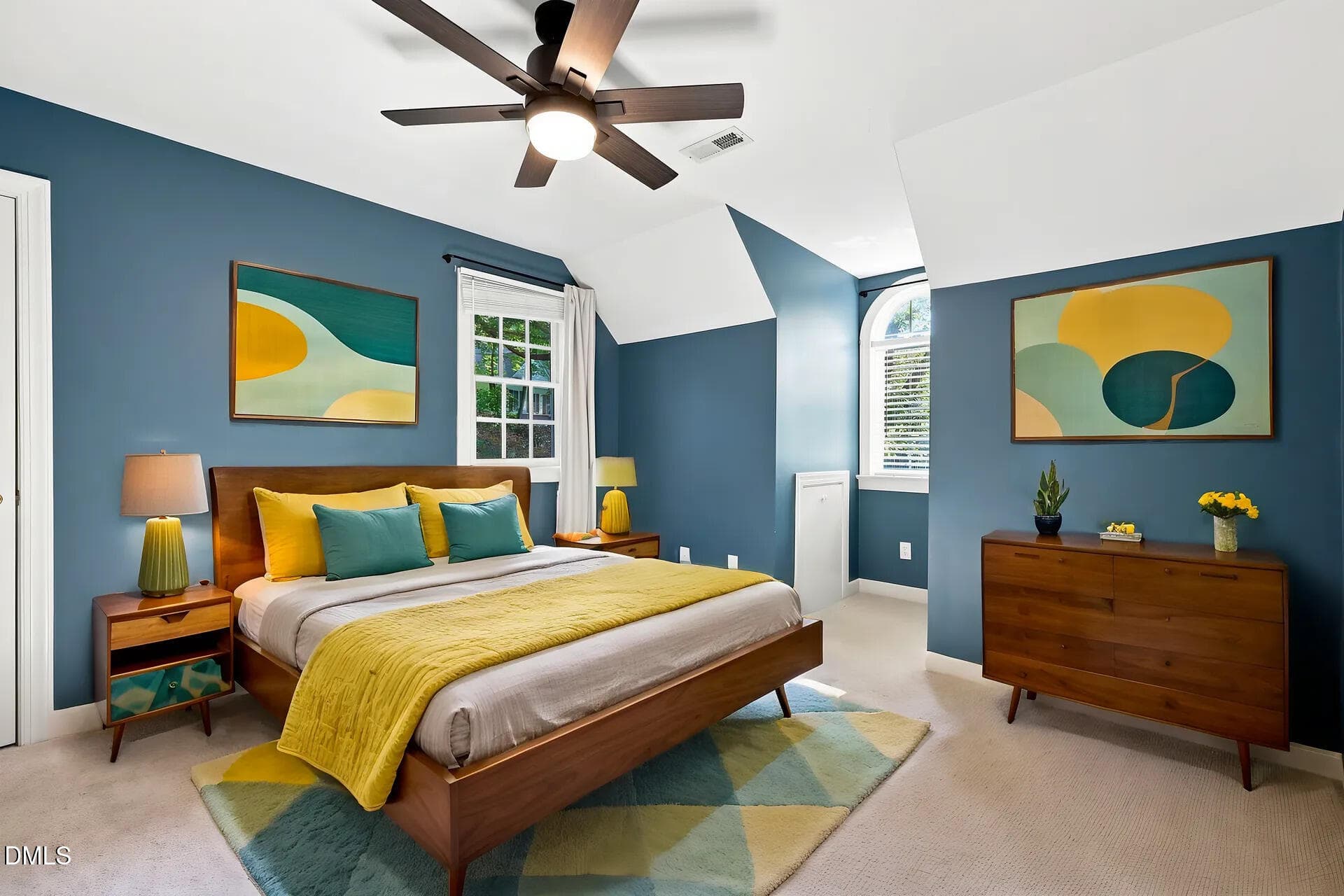 Bedroom 2 (Virtually Staged) - 6104 King Croydon Court, Raleigh, NC 27603, Raleigh