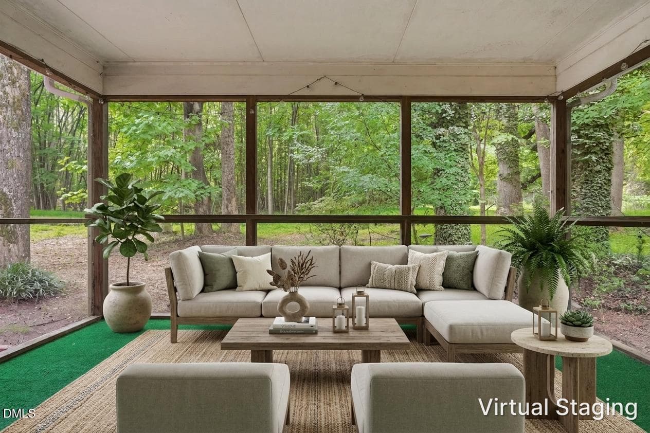 Virtually Staged - 401 Andover Road, Durham, NC 27712, Durham