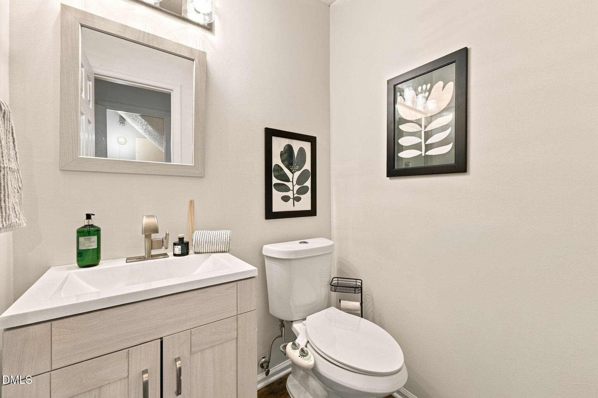 Downstairs Half Bath - 4509 Hollirose Place, Raleigh, NC 27616, Raleigh
