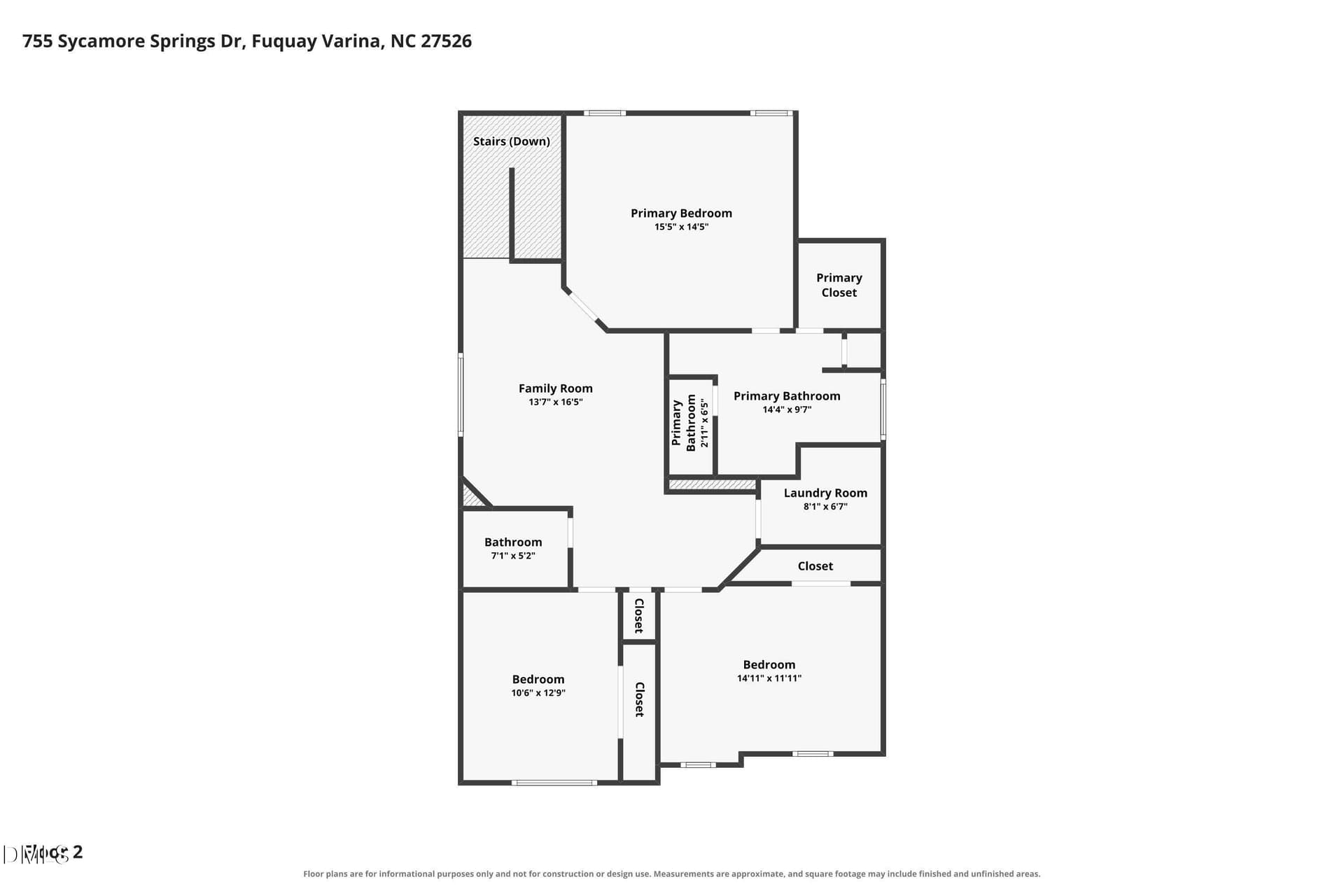 Floor-2 - 755 Sycamore Springs Drive, Fuquay Varina, NC 27526