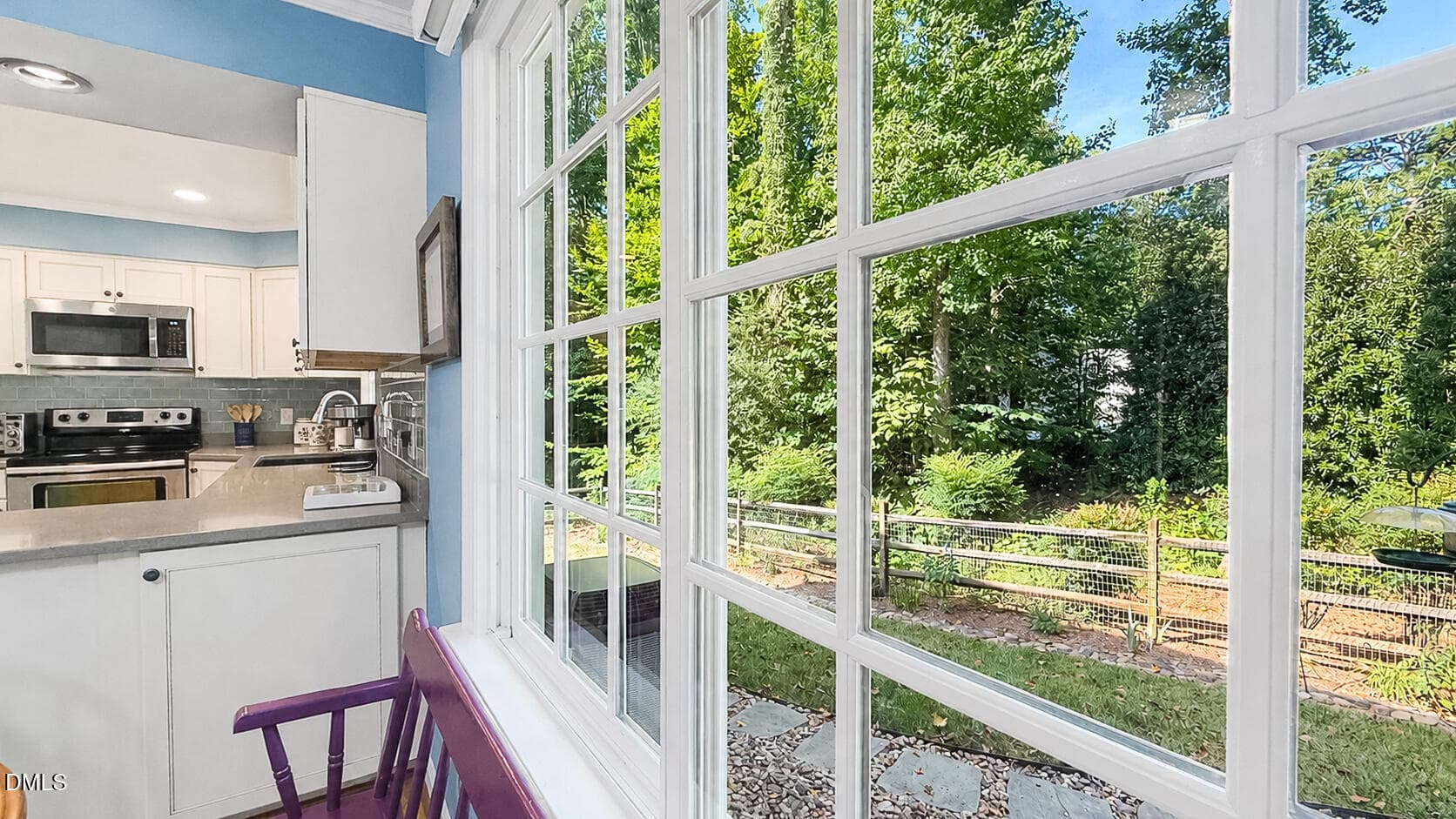 bright-kitchen-garden-window-view-mls - 115 Prince William Lane, Cary, NC 27511