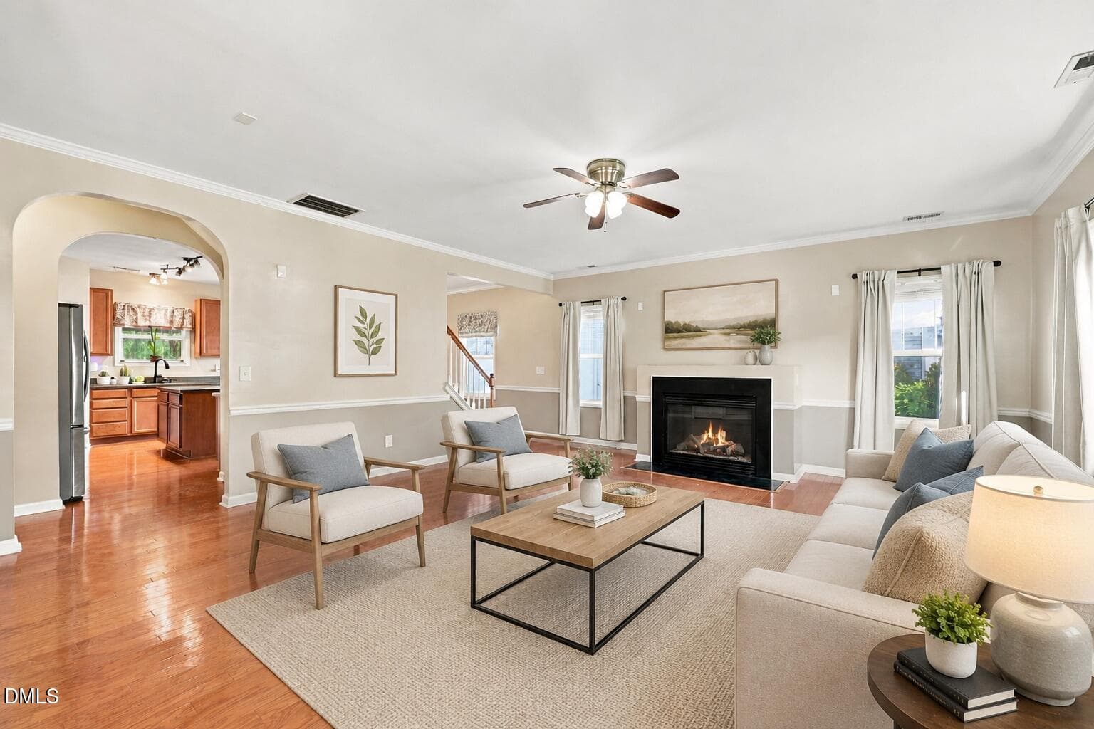 Lving Room - 1406 Copper Circle, Mebane, NC 27302