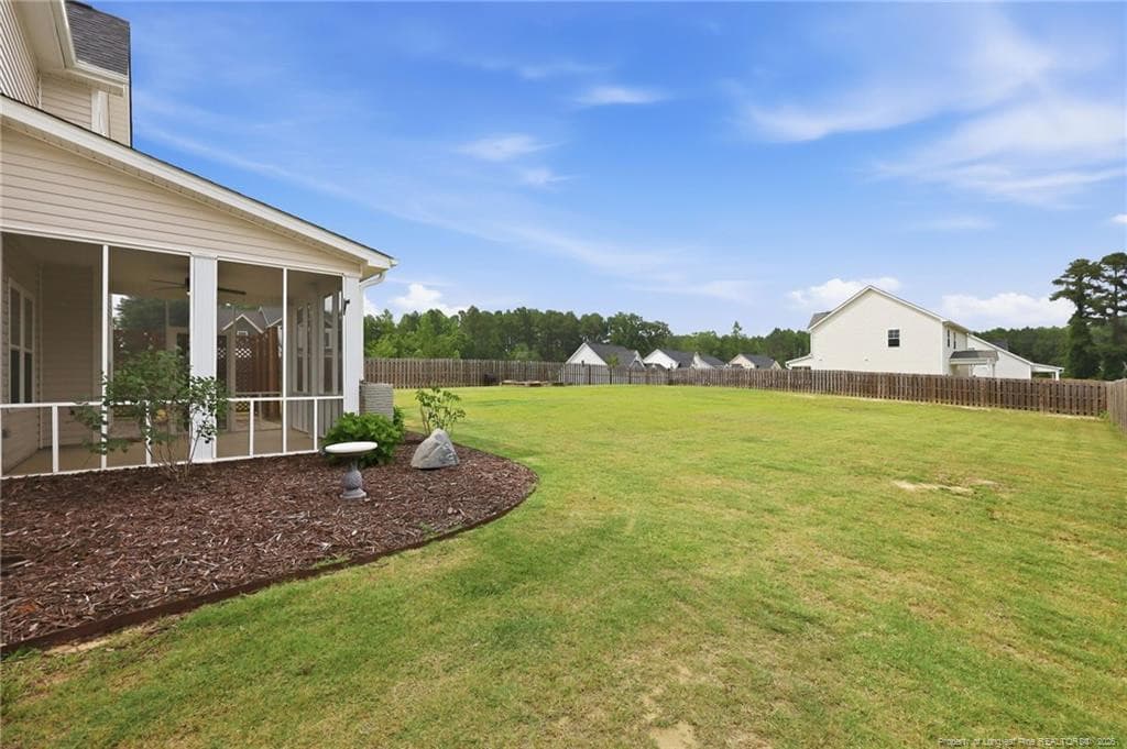 Lanscaped yard - 101 Woodford Lane, Vass, NC 28394