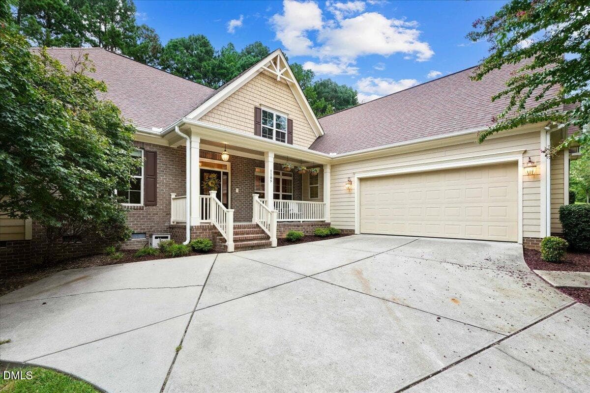 Front Exterior - 1109 Fanning Drive, Wake Forest, NC 27587