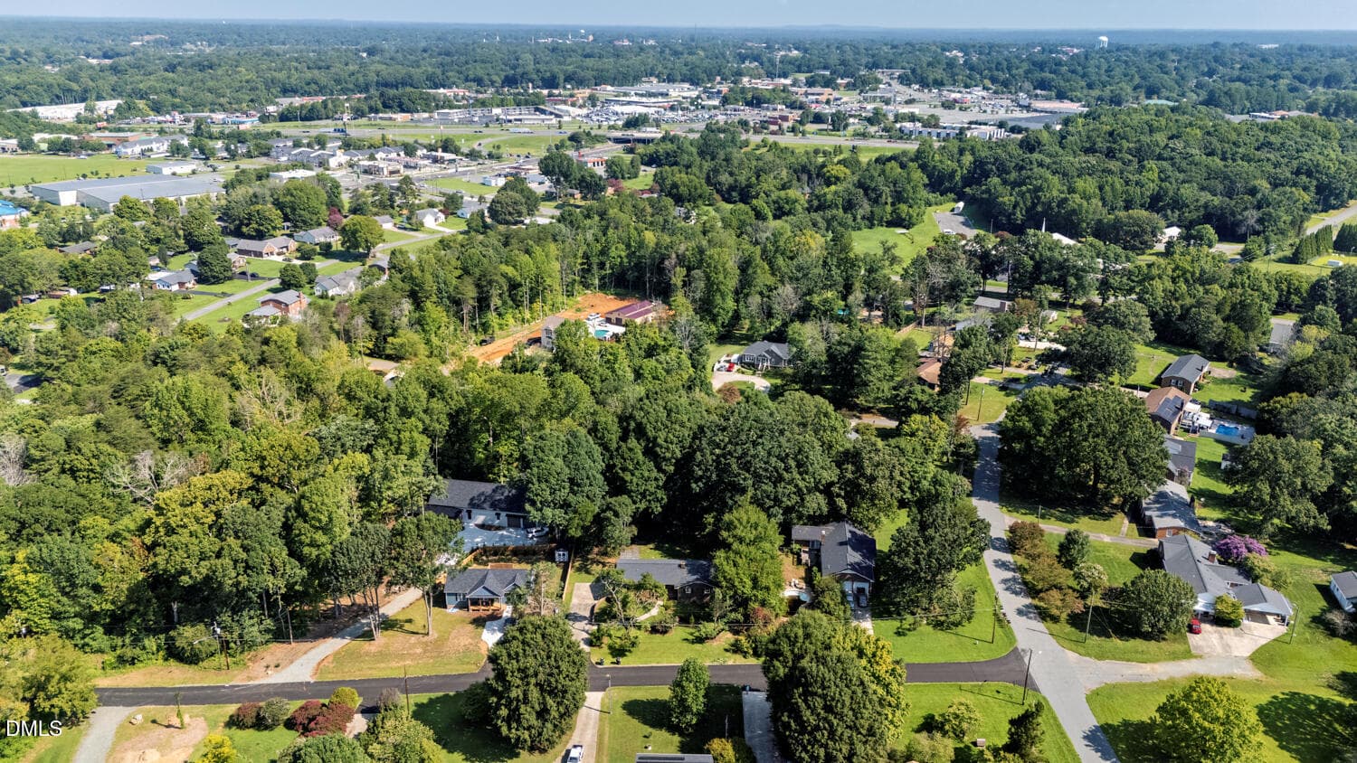 Aerial View - 1921 Henry Road, Graham, NC 27253