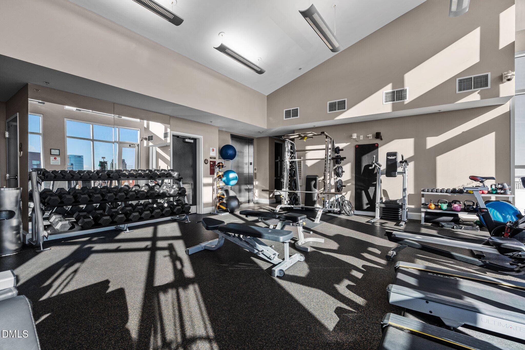Gym - top floor - 400 W North Street 826, Raleigh, NC 27603, Raleigh