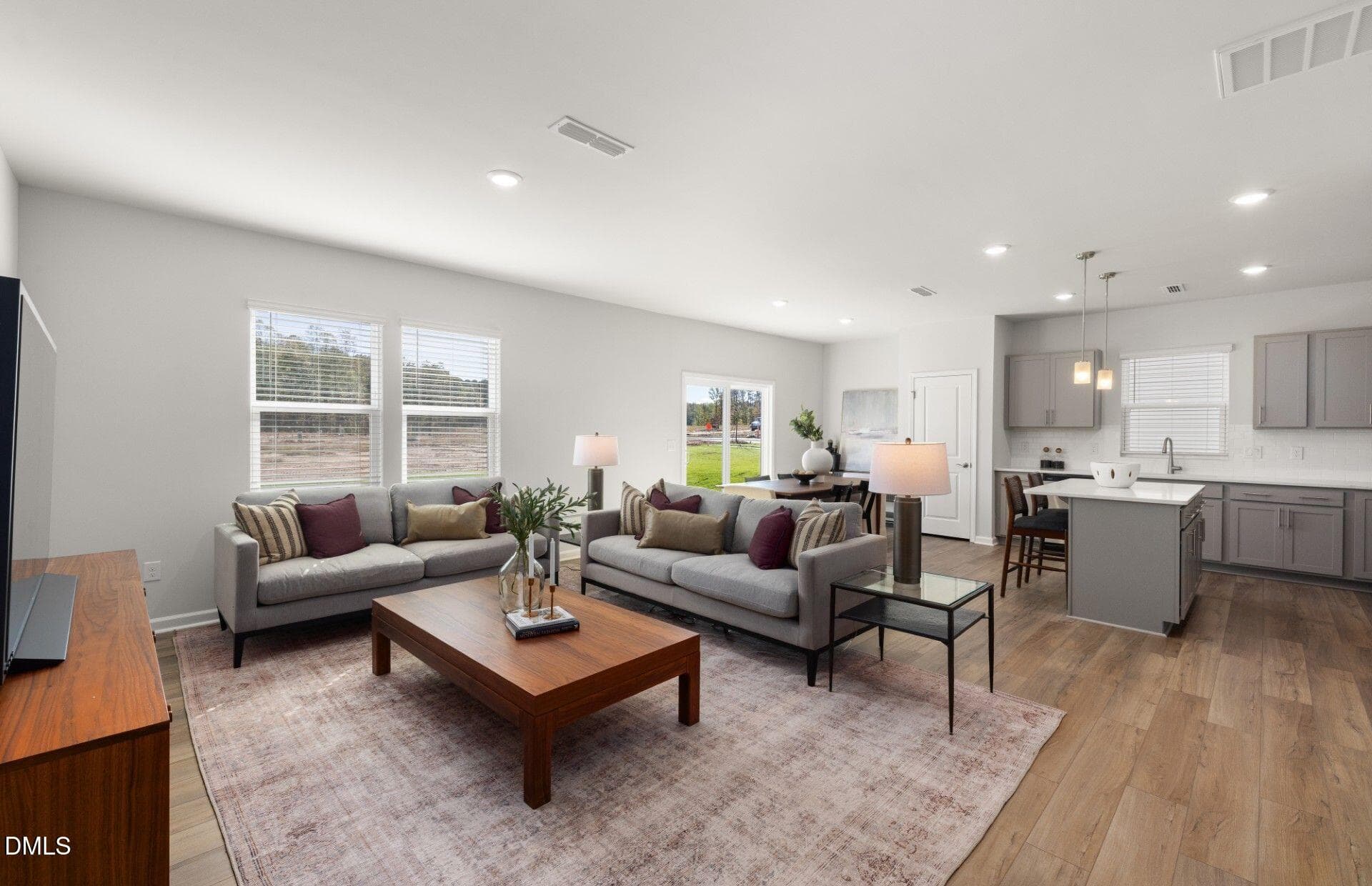 CF - Oriole Staged kicthen and gathering - 712 Timber Terrace Drive, Durham, NC 27704, Durham