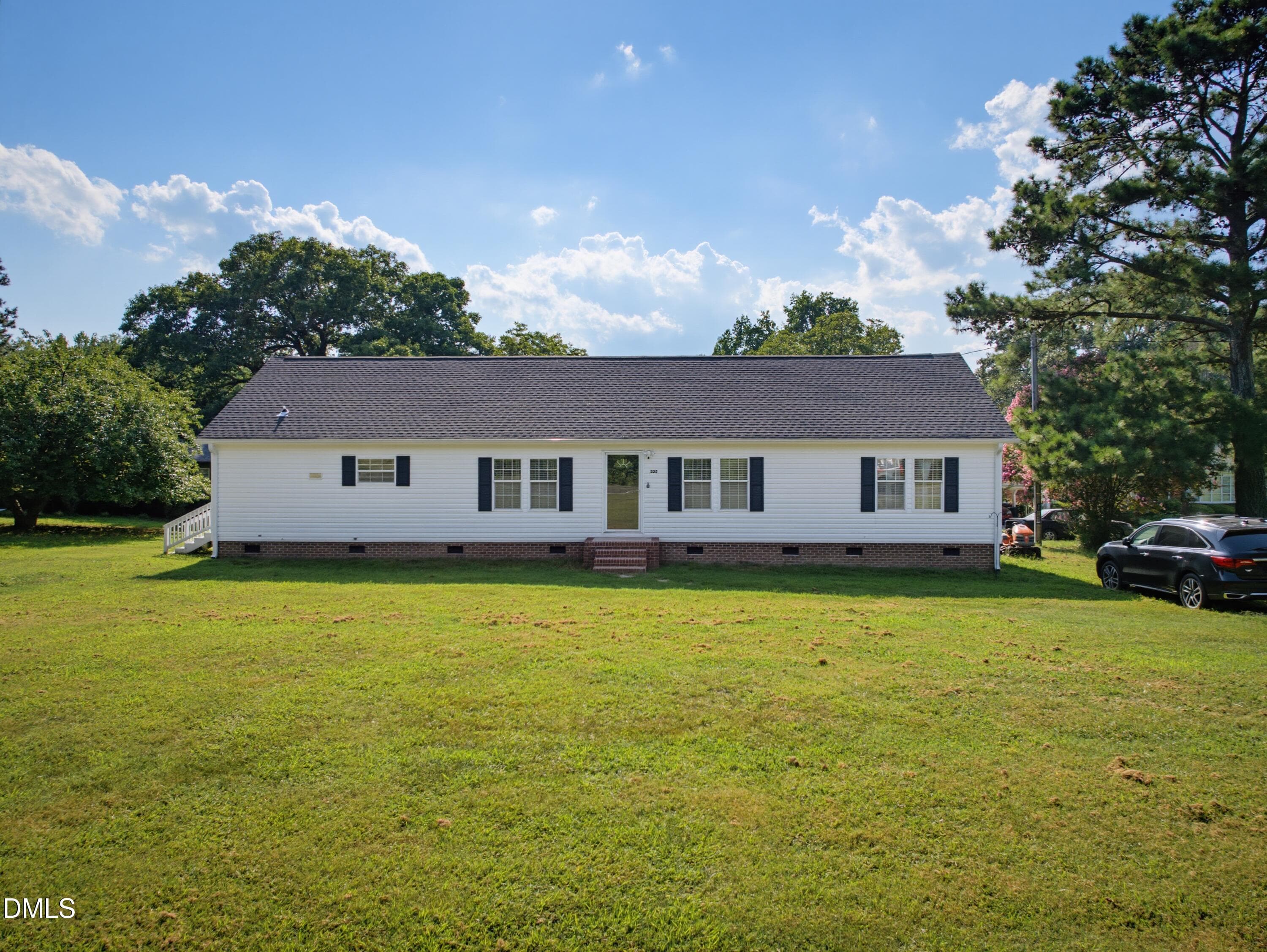 Front yard full - 523 County Line Road, Manson, NC 27553