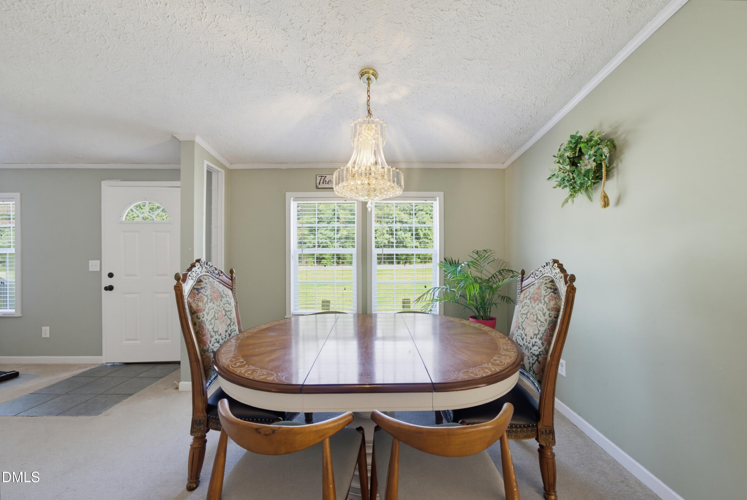 dining room - 523 County Line Road, Manson, NC 27553