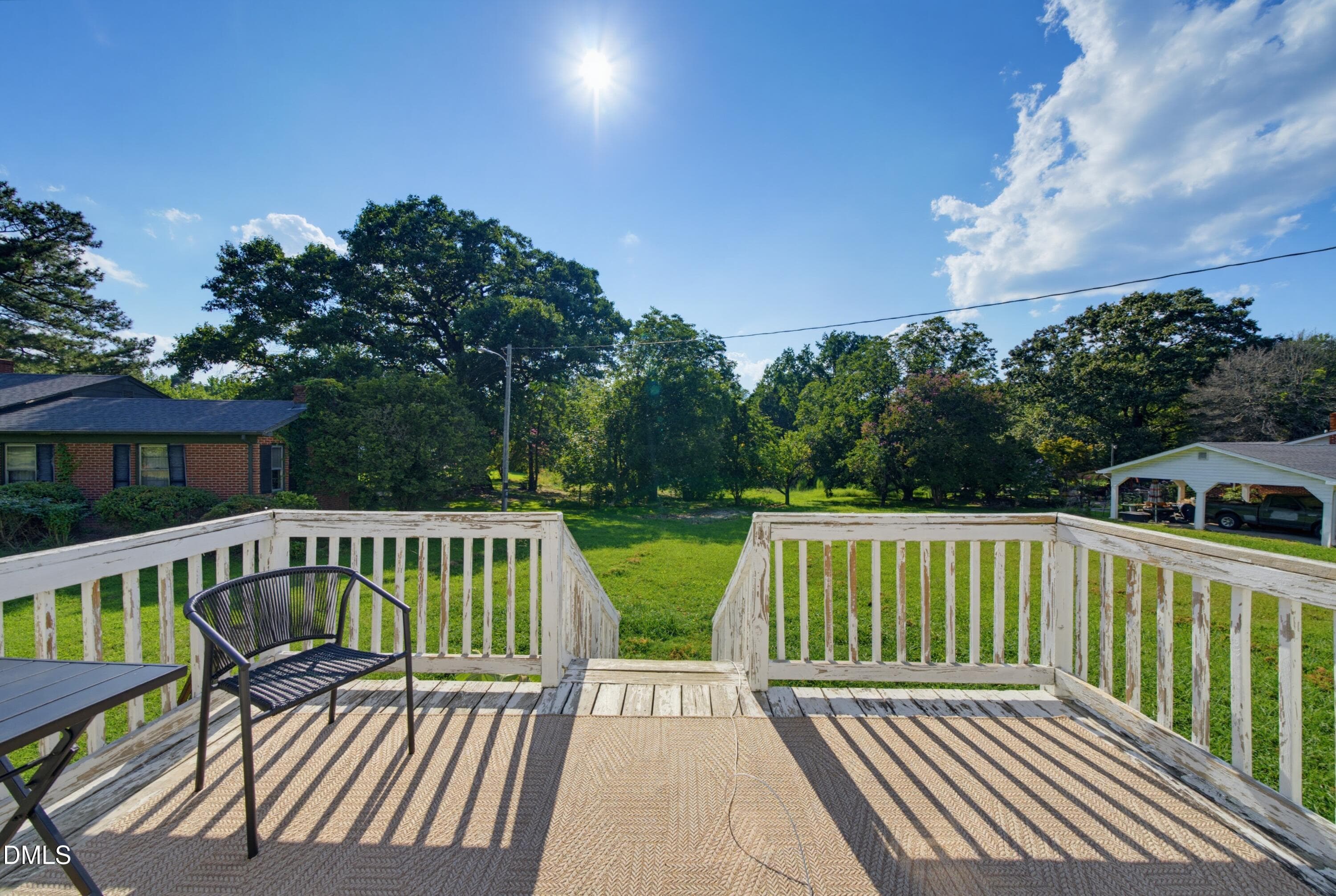 deck - 523 County Line Road, Manson, NC 27553