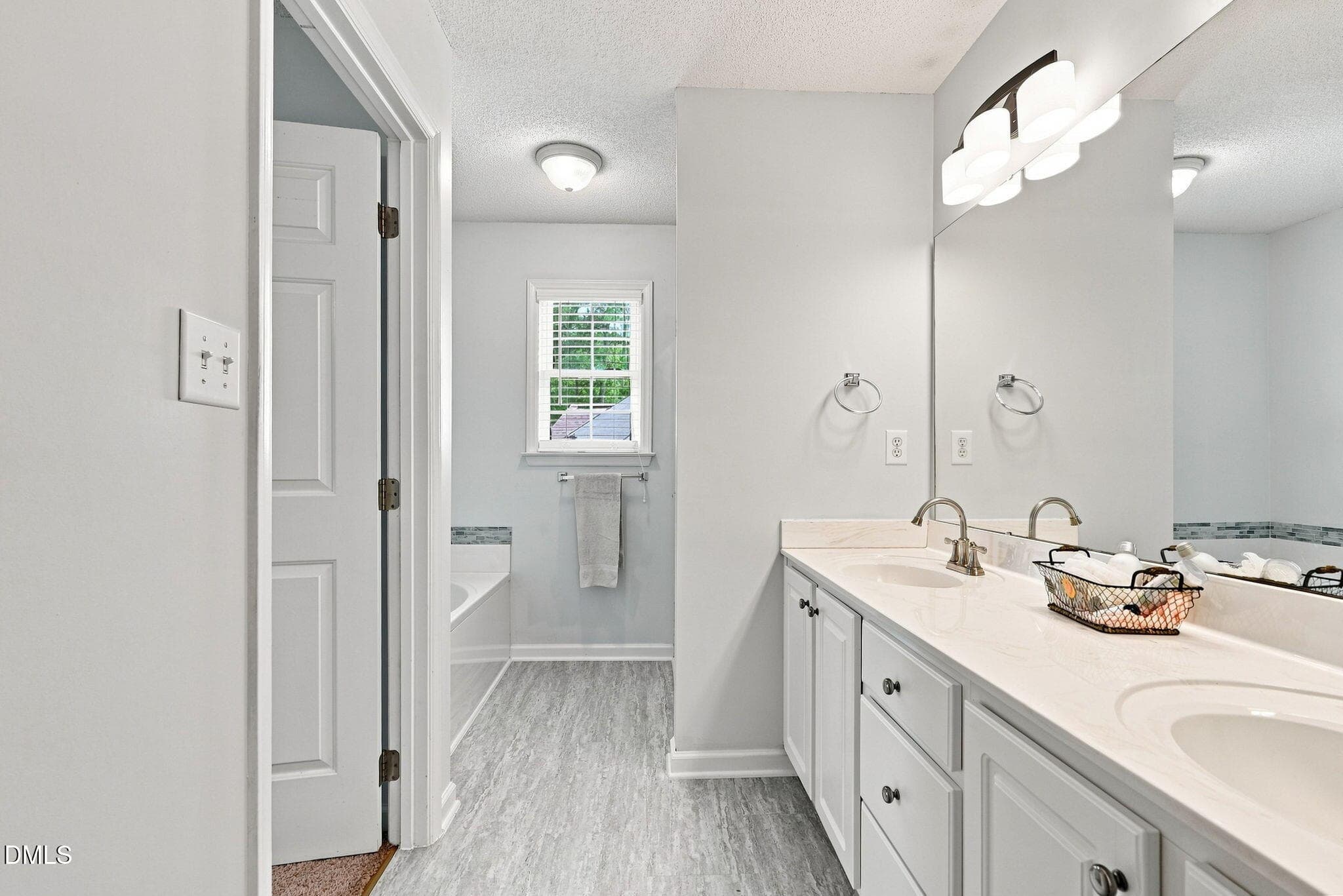 Double Vanity in Primary Bathroom - 8308 Neuse Rapids Road, Raleigh, NC 27616, Raleigh