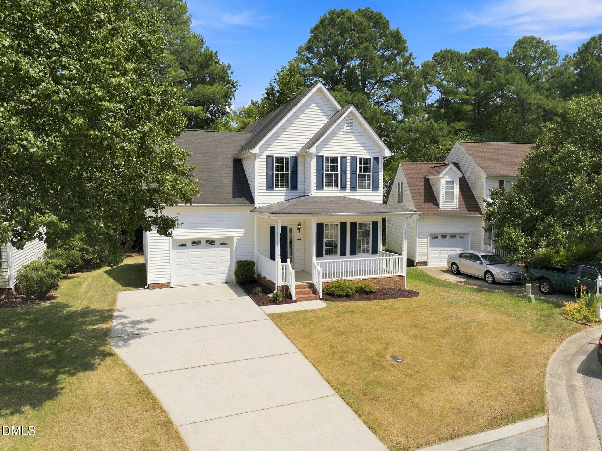 Cul de Sac Location / Wide Driveway - 8308 Neuse Rapids Road, Raleigh, NC 27616, Raleigh